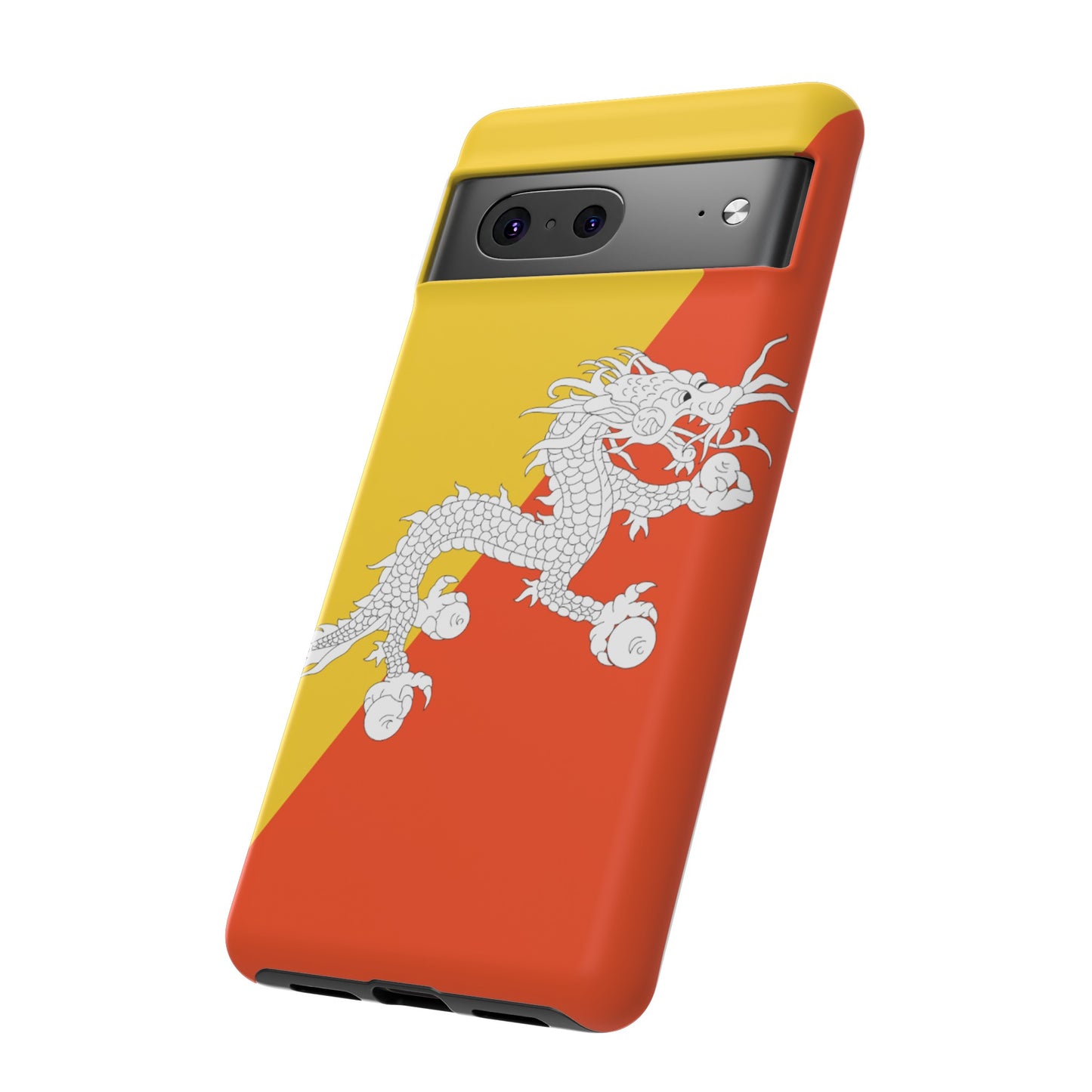 Bhutan Flag Phone Case | iPhone 15 Plus/ Pro, 14, 13, 12| Google Pixel 7, Pro, 5| Samsung Galaxy S23 All Major Phone Models