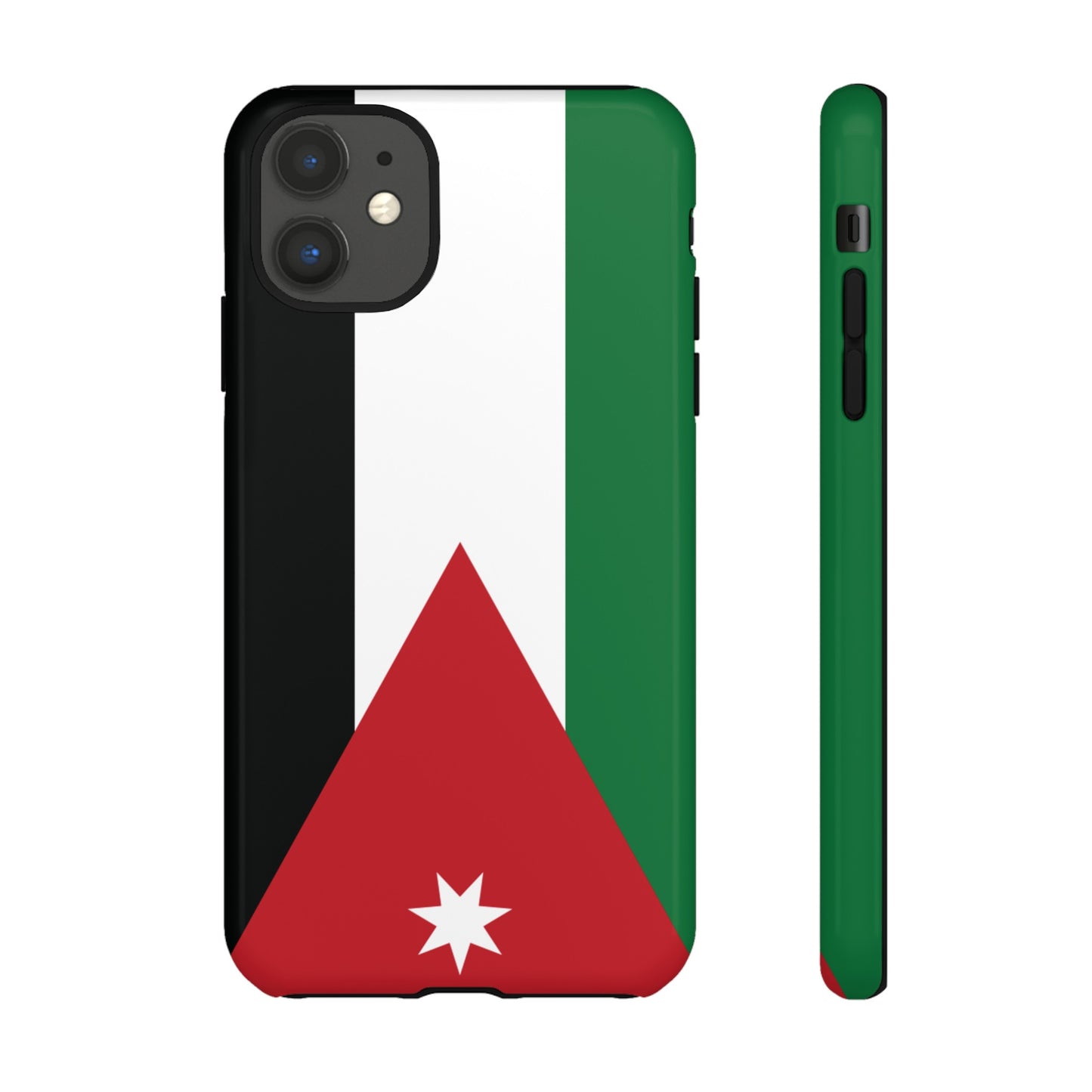 Jordan Flag Phone Case |iPhone 15 Plus/ Pro, 14, 13, 12|Google Pixel 7, Pro, 5| Samsung Galaxy S23 All Major Phone Models