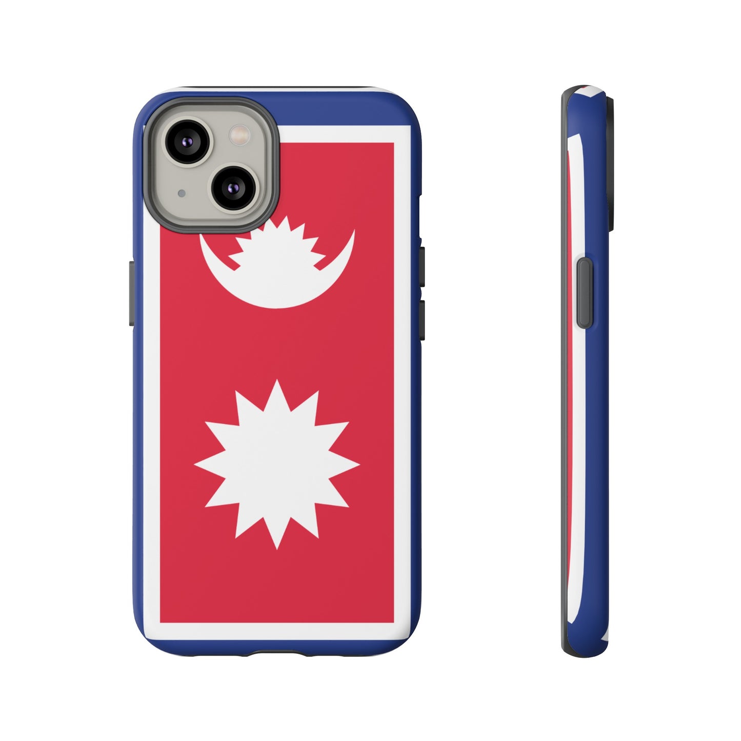 Nepal Flag Phone Case | iPhone 15 Plus/ Pro, 14, 13, 12| Google Pixel 7, Pro, 5| Samsung Galaxy S23 All Major Phone Models