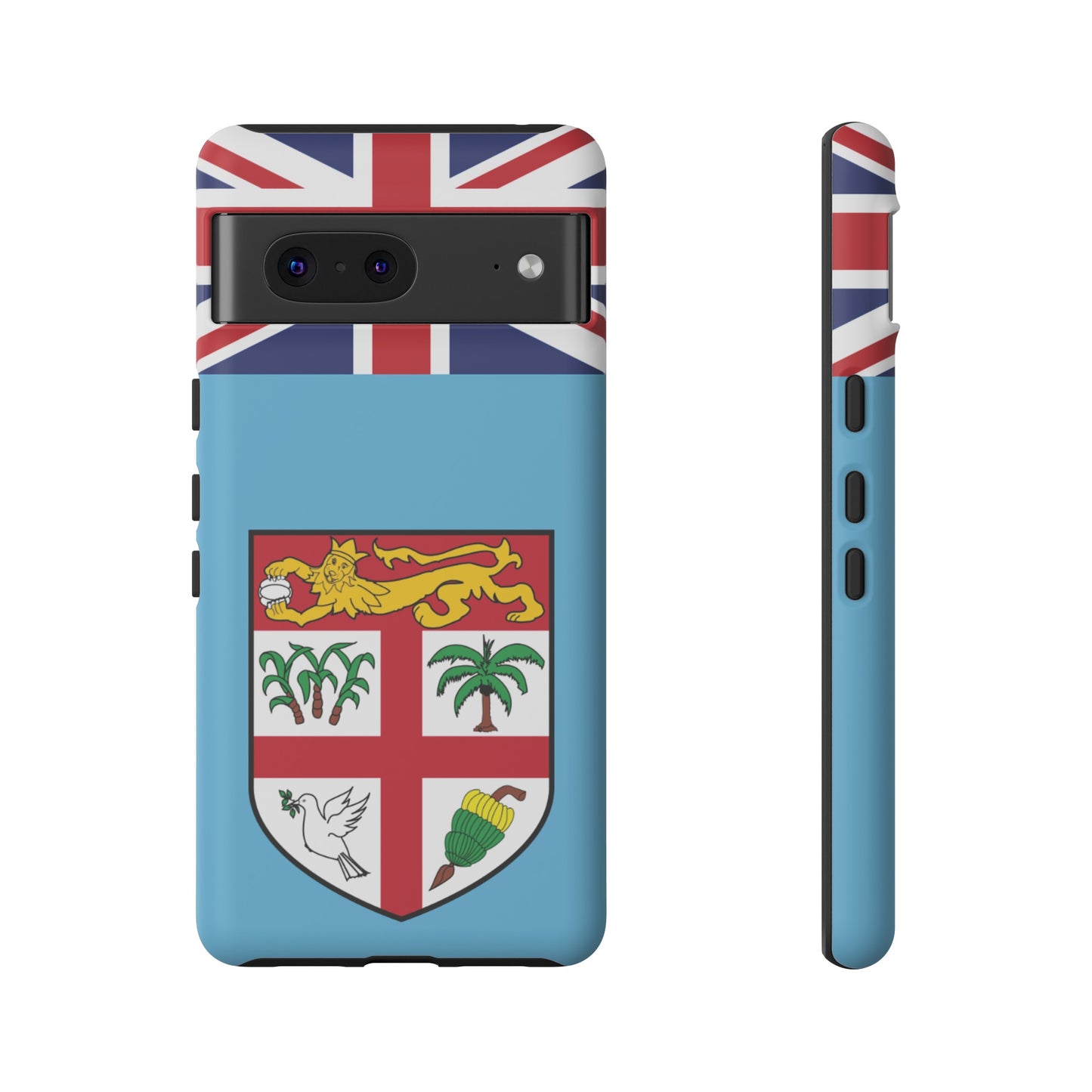 Fiji Flag Phone Case | iPhone 15 Plus/ Pro, 14, 13, 12| Google Pixel 7, Pro, 5| Samsung Galaxy S23 All Major Phone Models