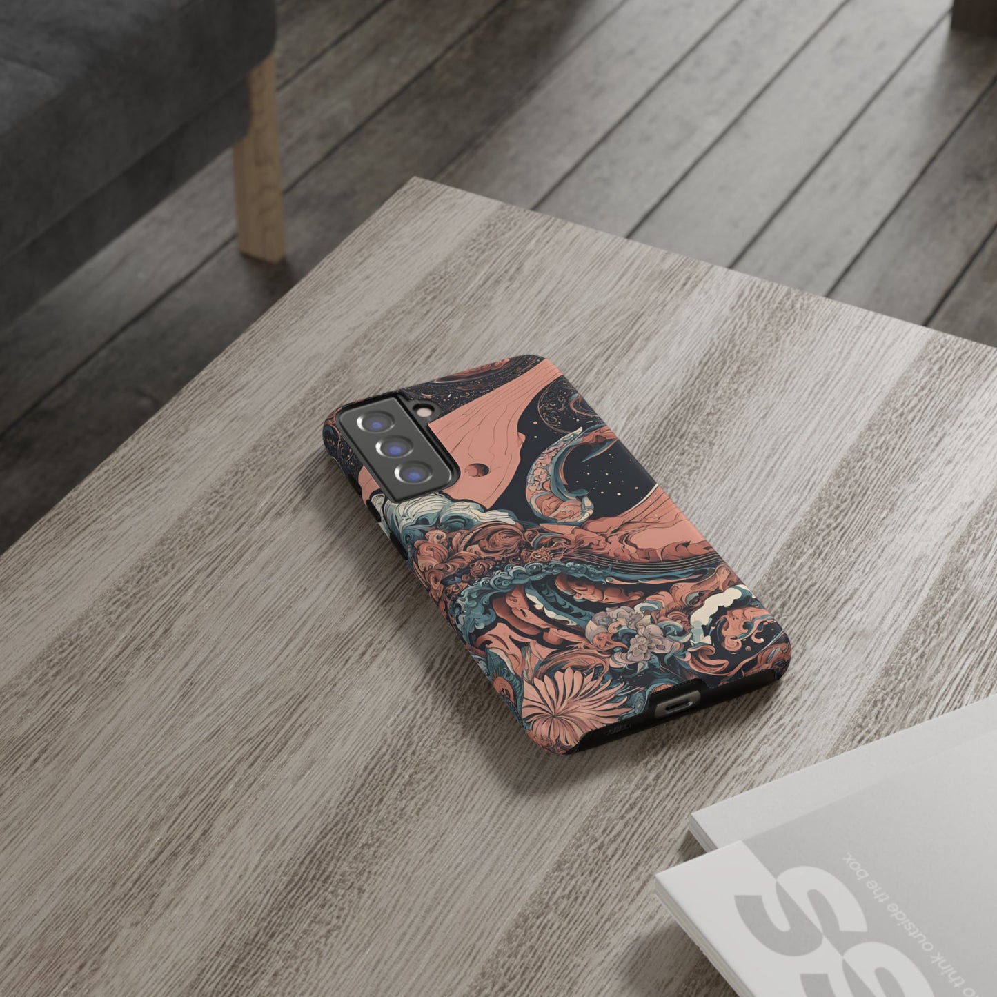 Abstract Landscape Phone Case| iPhone 15 Plus/ Pro, 14, 13, 12| Google Pixel 7, Pro, 5| Samsung Galaxy S23 All Major Phone Models