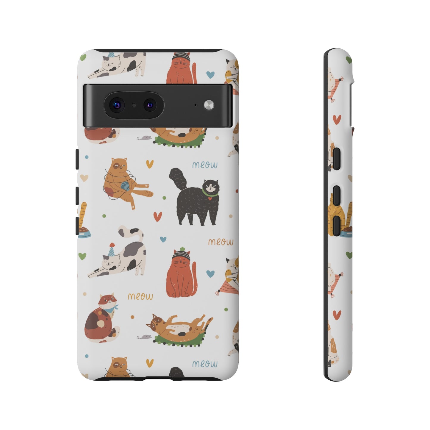 Collage of Cats Wallpaper Phone Case | iPhone 15 Plus/ Pro, 14, 13, 12| Google Pixel 7, Pro, 5| Samsung Galaxy S23 All Major Phone Models