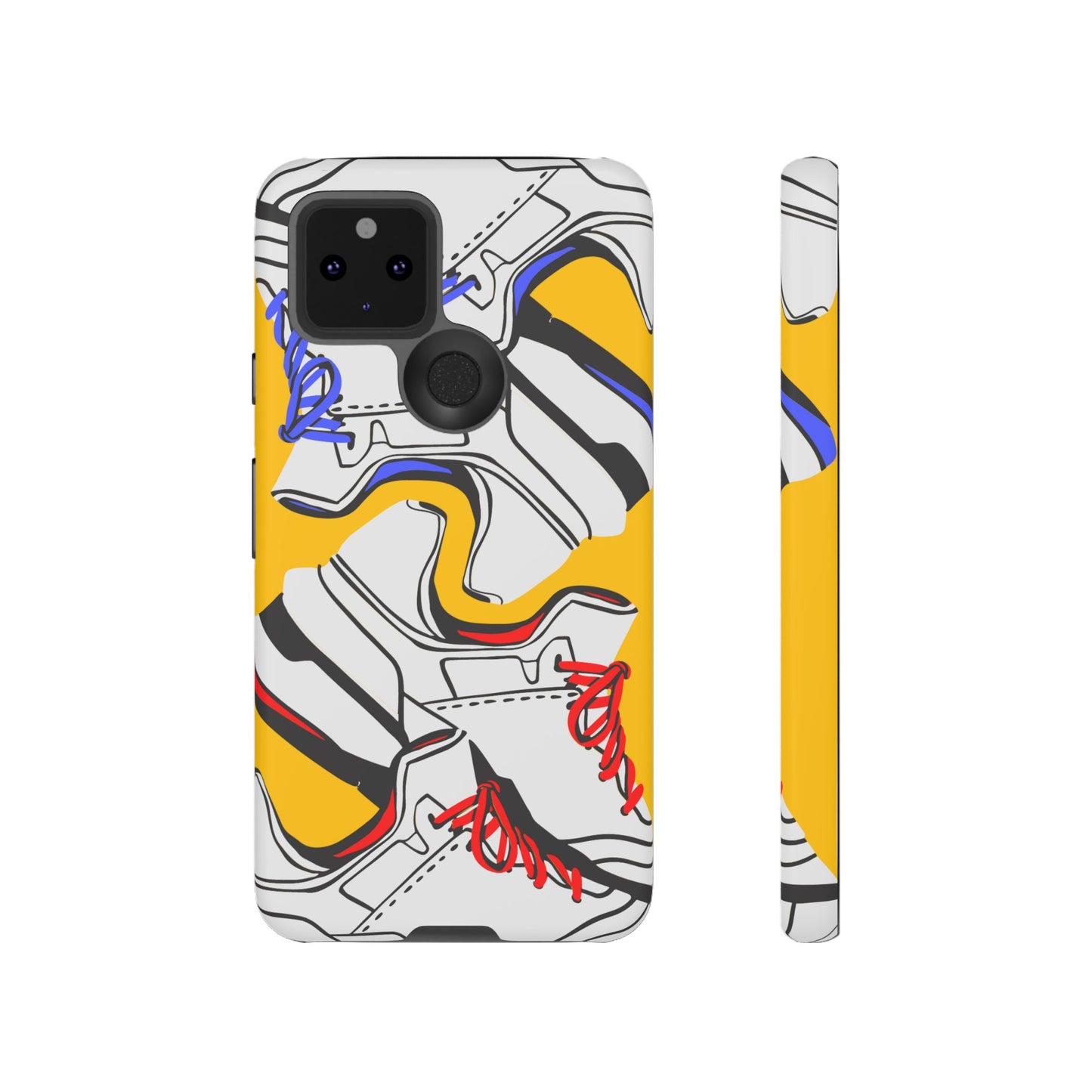 Sneakers Wallpaper Phone Case | iPhone 15 Plus/ Pro, 14, 13, 12| Google Pixel 7, Pro, 5| Samsung Galaxy S23 All Major Phone Models