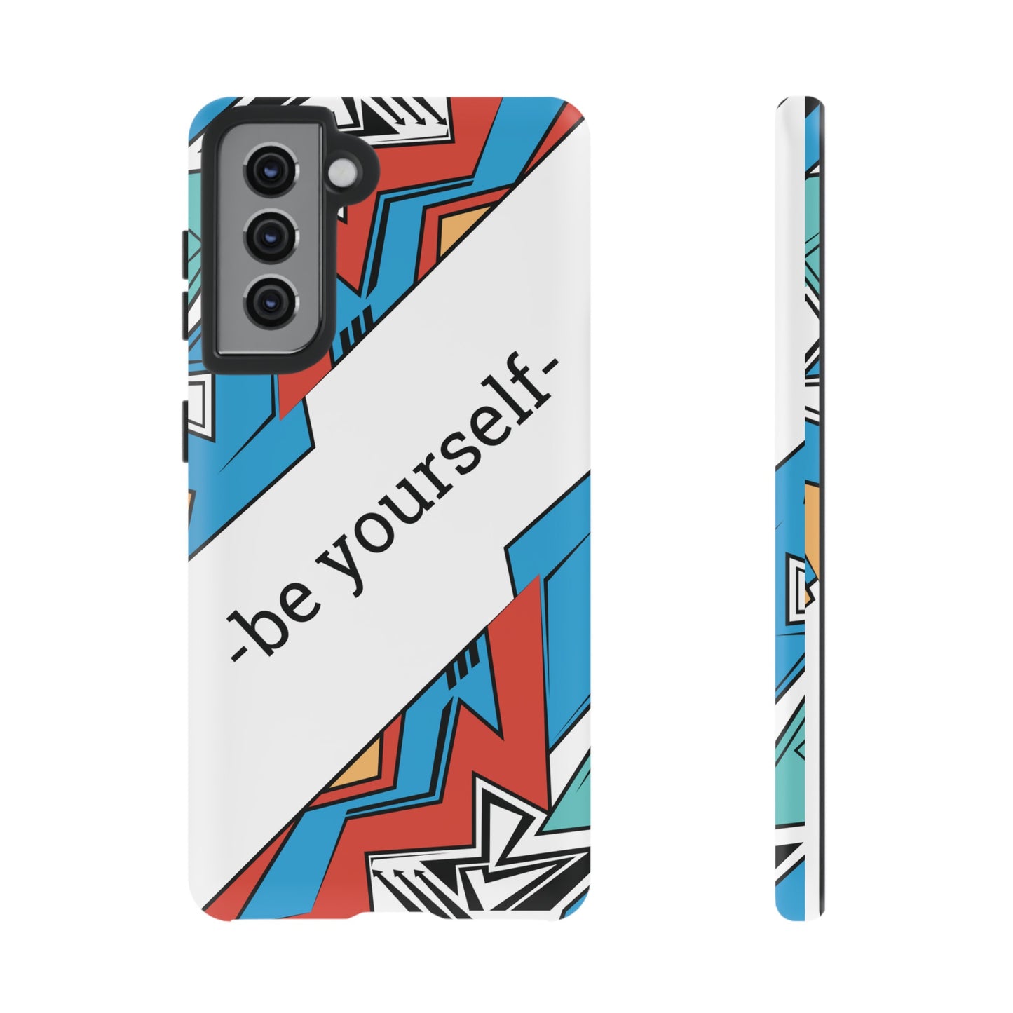 Be Yourself Wallpaper Phone Case | iPhone 15 Plus/ Pro, 14, 13, 12| Google Pixel 7, Pro, 5| Samsung Galaxy S23 All Major Phone Models