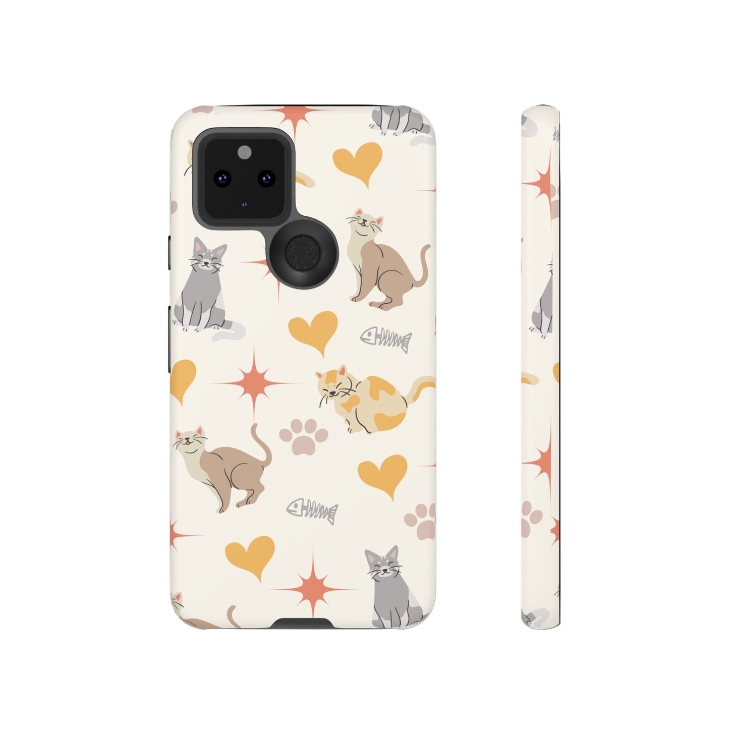 Cute Cat Wallpaper Phone Case | iPhone 15 Plus/ Pro, 14, 13, 12| Google Pixel 7, Pro, 5| Samsung Galaxy S23 All Major Phone Models