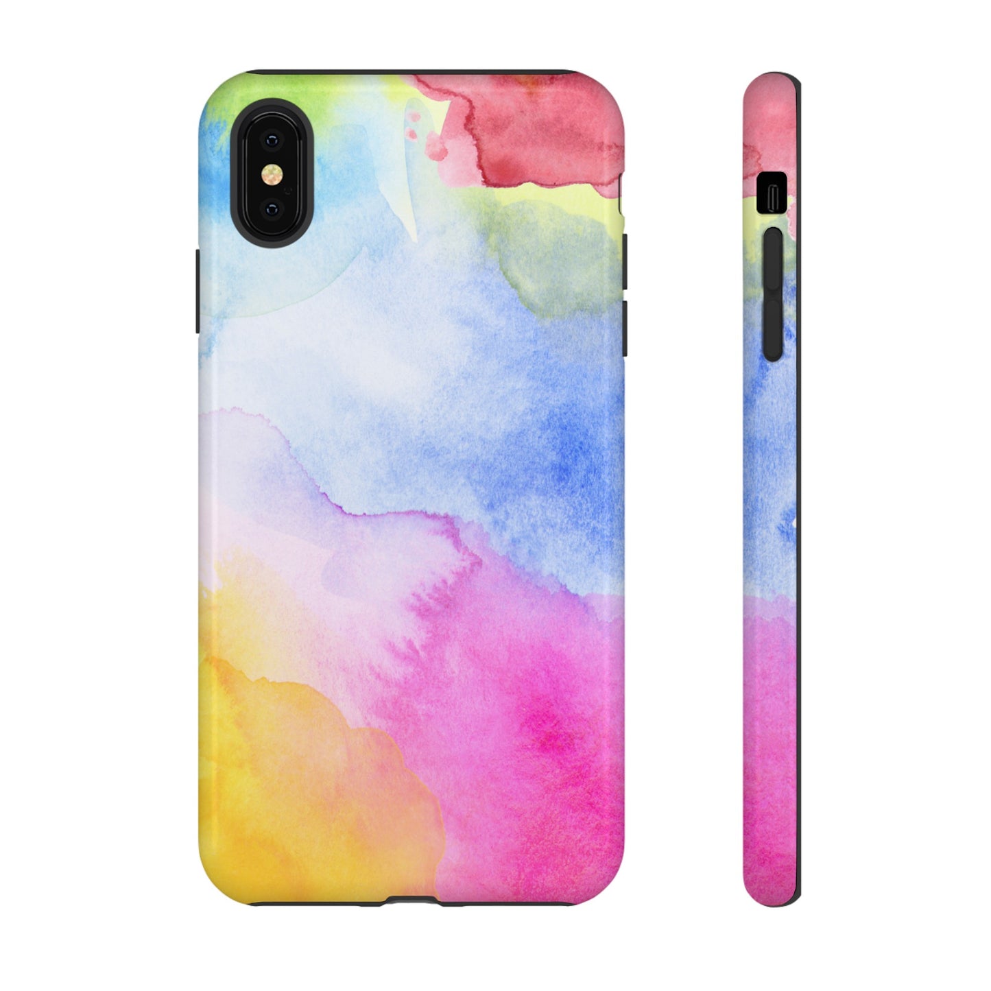 Watercolour Rainbow Phone Case | iPhone 15 Plus/ Pro, 14, 13, 12| Google Pixel 7, Pro, 5| Samsung Galaxy S23 All Major Phone Models