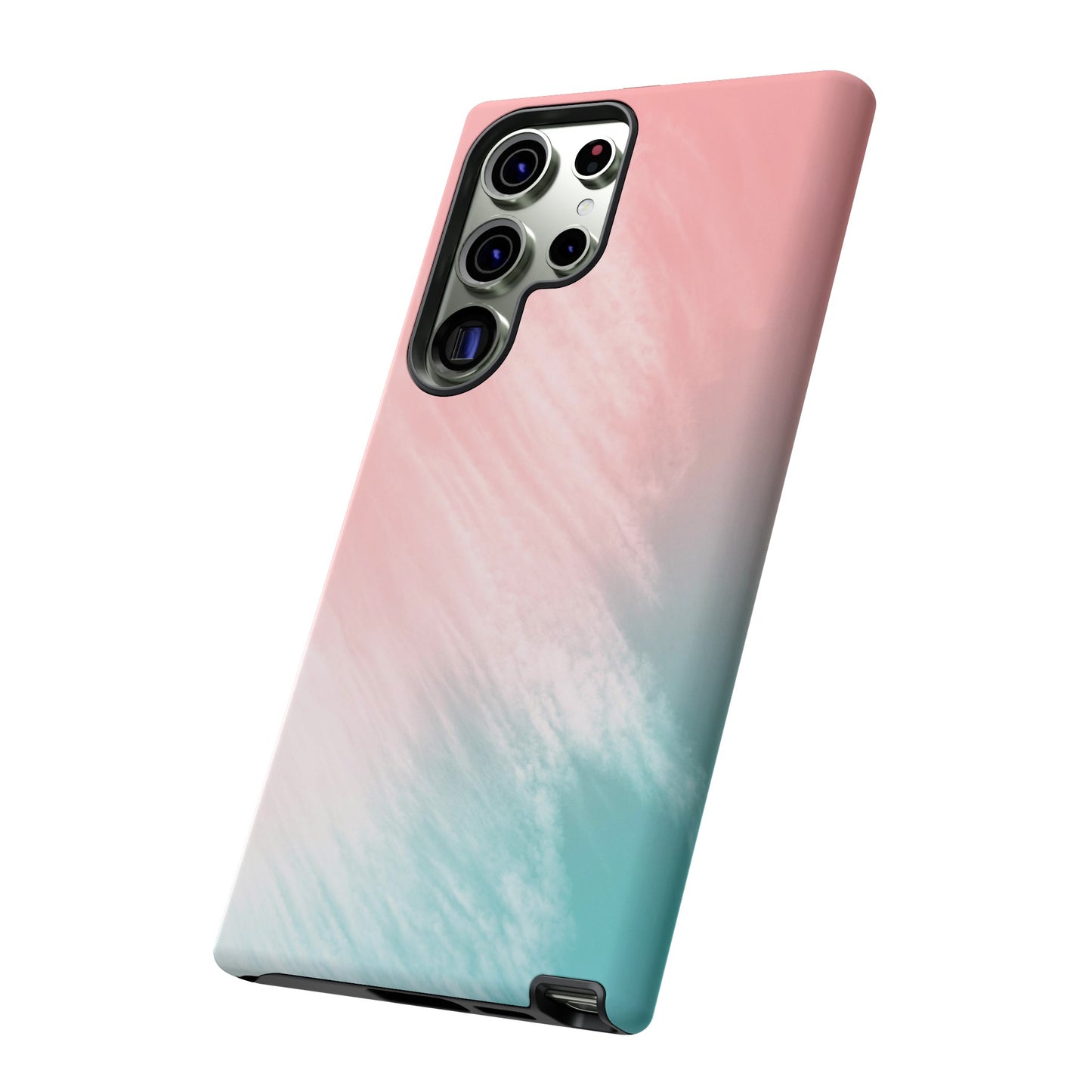 Soft Pink And Blue Wallpaper Phone Case | iPhone 15 Plus/ Pro, 14, 13, 12| Google Pixel 7, Pro, 5| Samsung Galaxy S23 All Major Phone Models