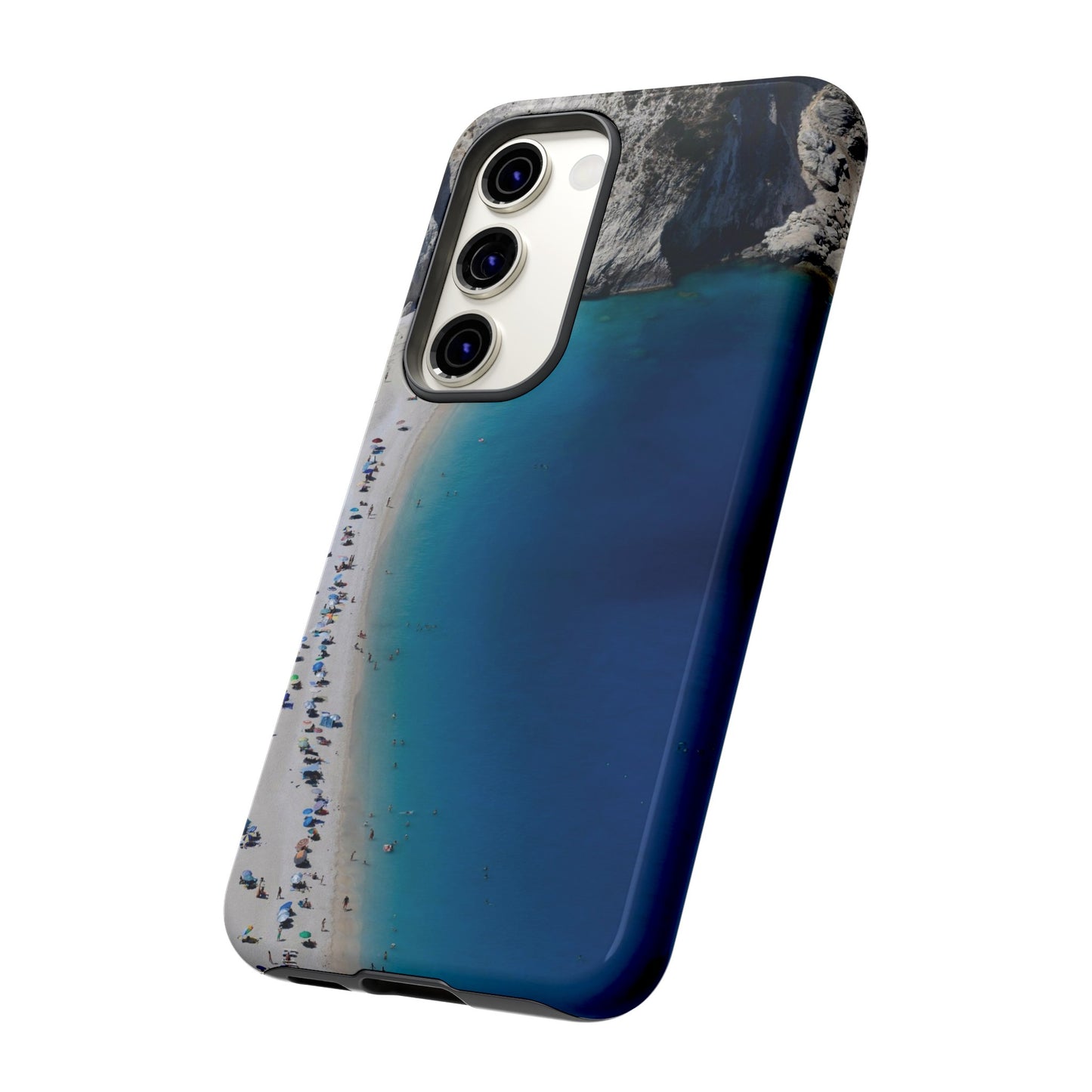 Blue Beach Wallpaper Phone Case | iPhone 15 Plus/ Pro, 14, 13, 12| Google Pixel 7, Pro, 5| Samsung Galaxy S23 All Major Phone Models