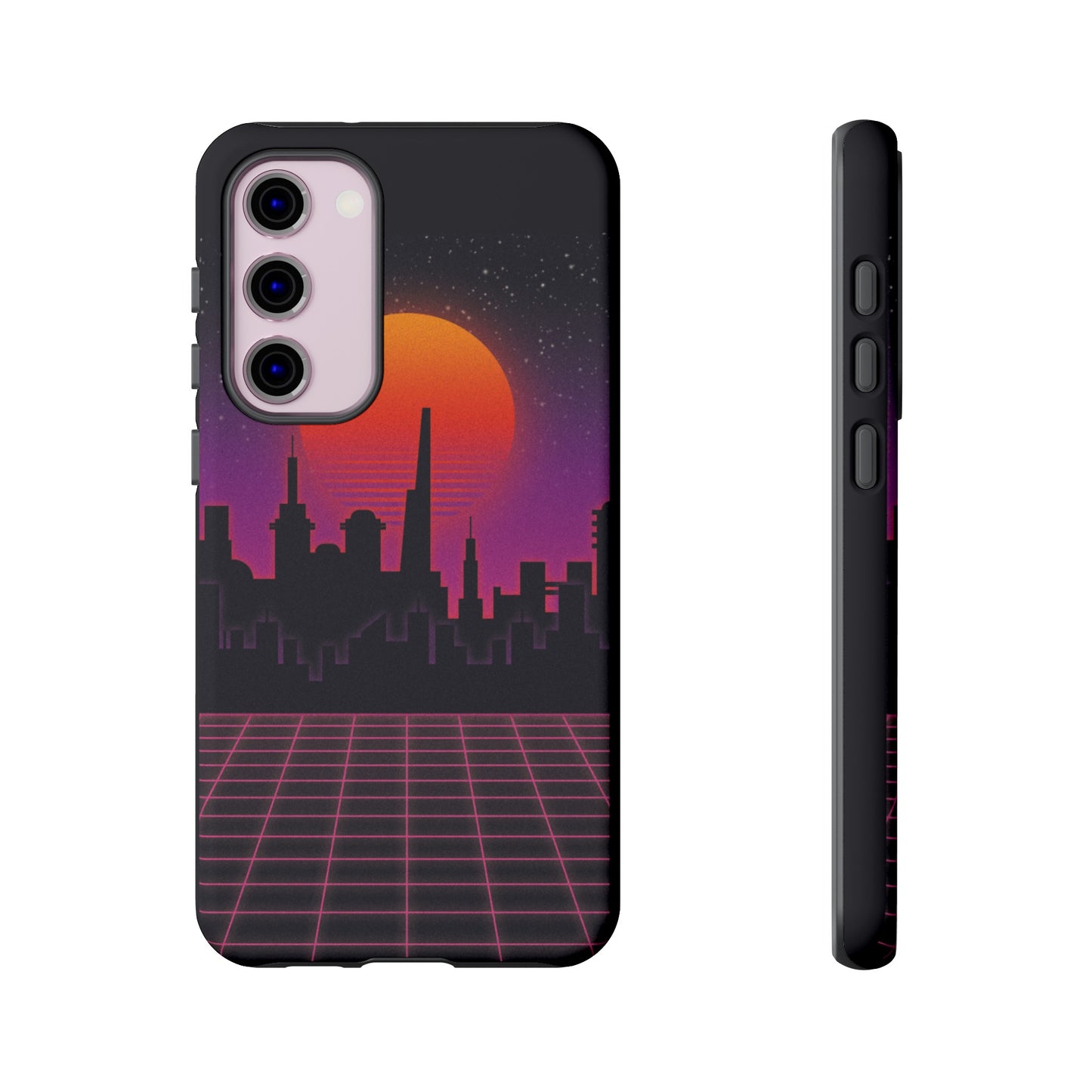 Retro City Phone Case | iPhone 15 Plus/ Pro, 14, 13, 12| Google Pixel 7, Pro, 5| Samsung Galaxy S23 All Major Phone Models