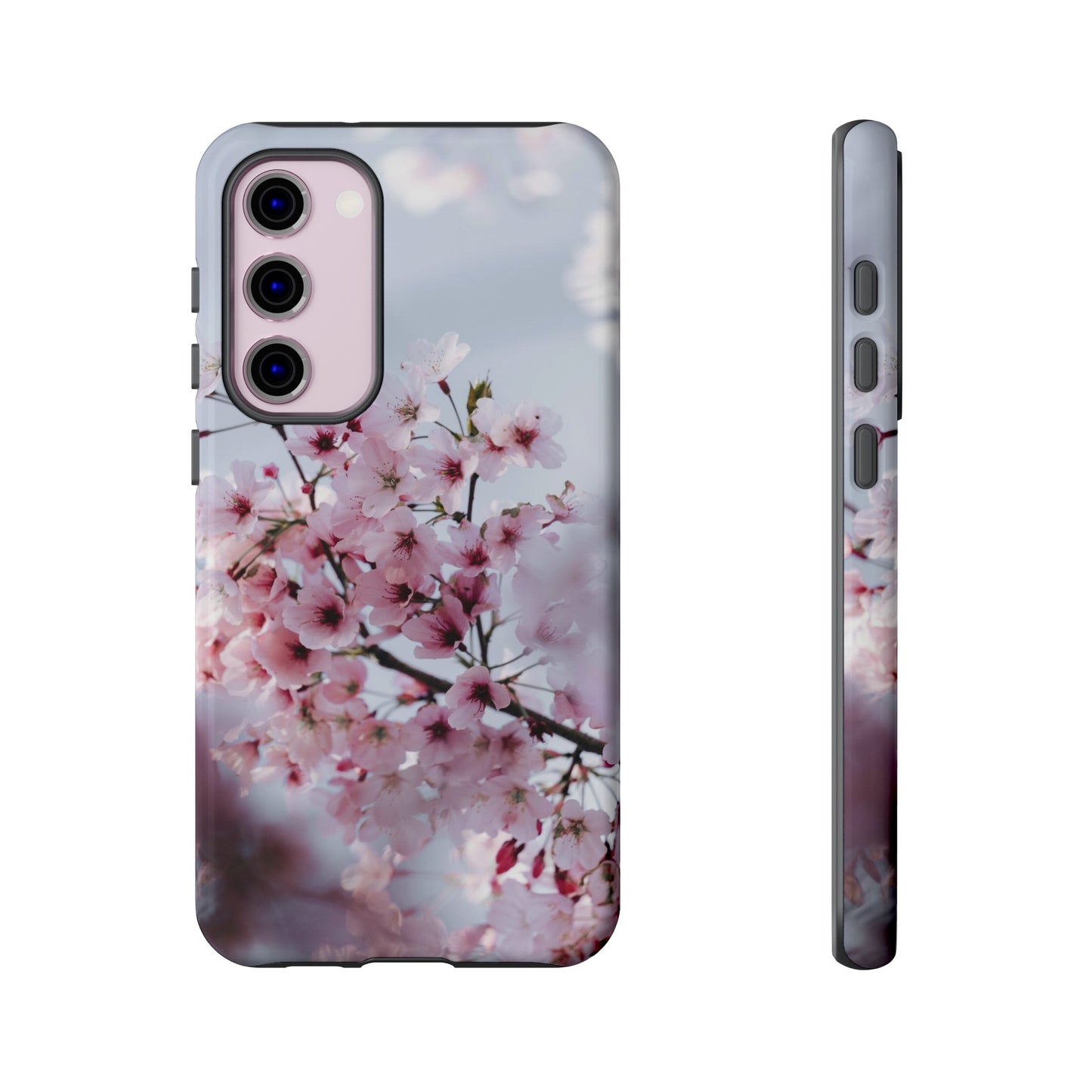 Pink Blossom Wallpaper Phone Case | iPhone 15 Plus/ Pro, 14, 13, 12| Google Pixel 7, Pro, 5| Samsung Galaxy S23 All Major Phone Models