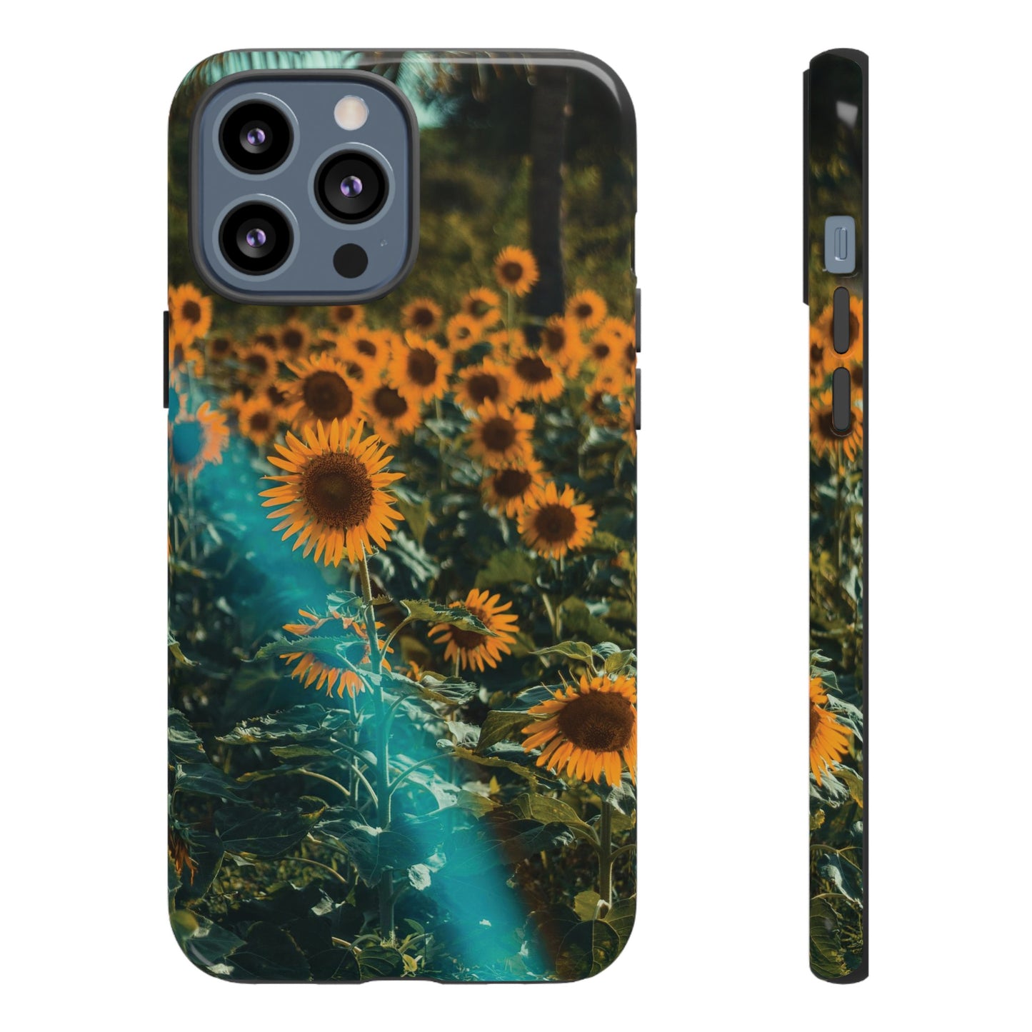 Sunflower Field Wallpaper Phone Case | iPhone 15 Plus/ Pro, 14, 13, 12| Google Pixel 7, Pro, 5| Samsung Galaxy S23 All Major Phone Models