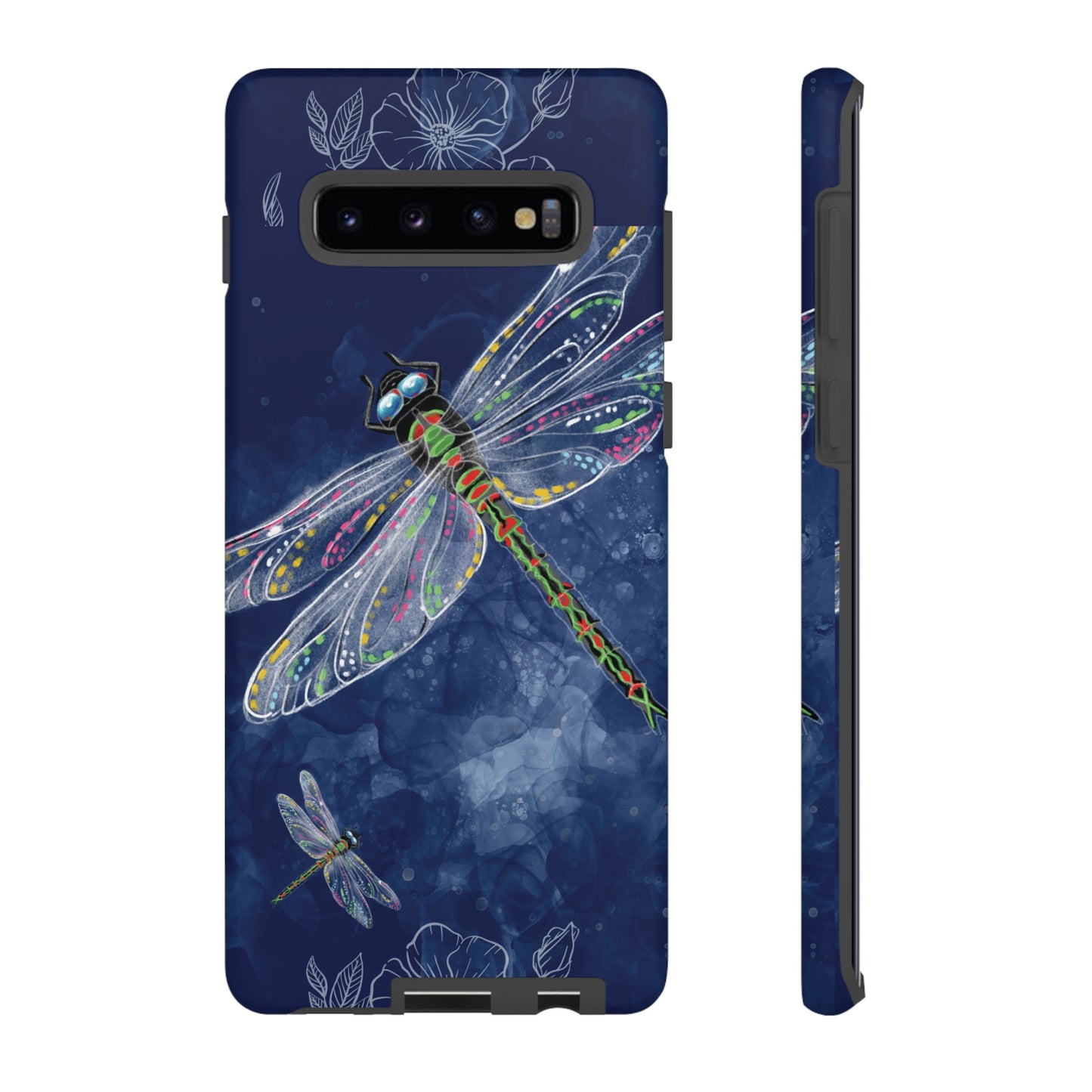 Dragonfly Wallpaper Phone Case | iPhone 15 Plus/ Pro, 14, 13, 12| Google Pixel 7, Pro, 5| Samsung Galaxy S23 All Major Phone Models