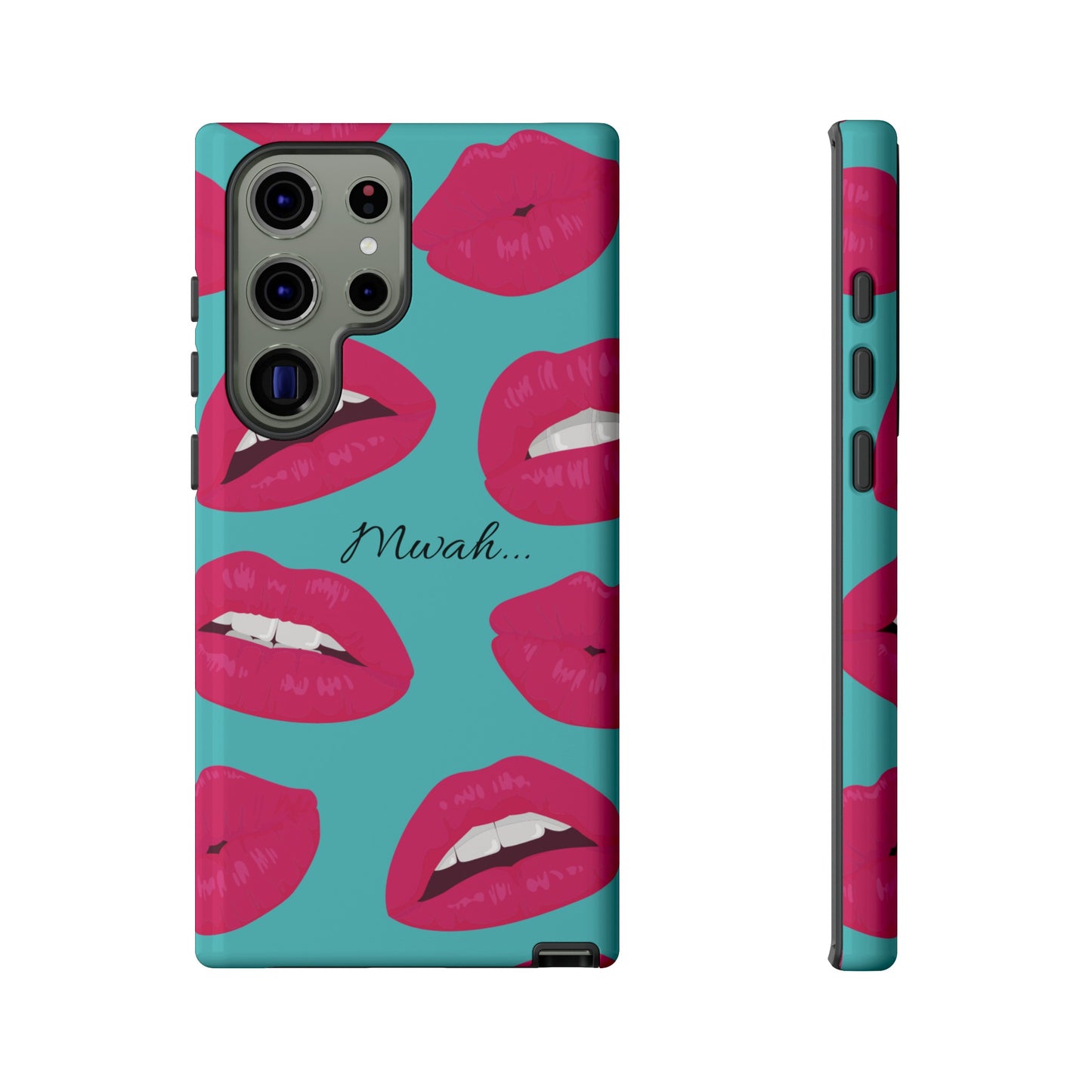 Mwah! Wallpaper Phone Case | iPhone 15 Plus/ Pro, 14, 13, 12| Google Pixel 7, Pro, 5| Samsung Galaxy S23 All Major Phone Models