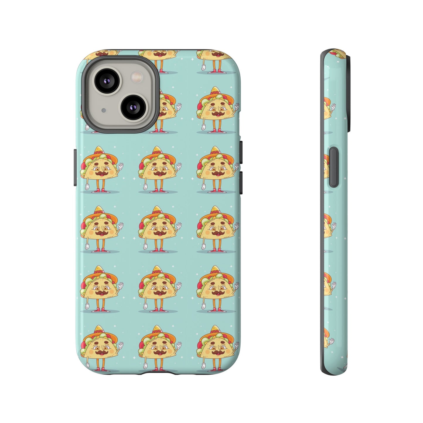 Taco Wallpaper Phone Case | iPhone 15 Plus/ Pro, 14, 13, 12| Google Pixel 7, Pro, 5| Samsung Galaxy S23 All Major Phone Models