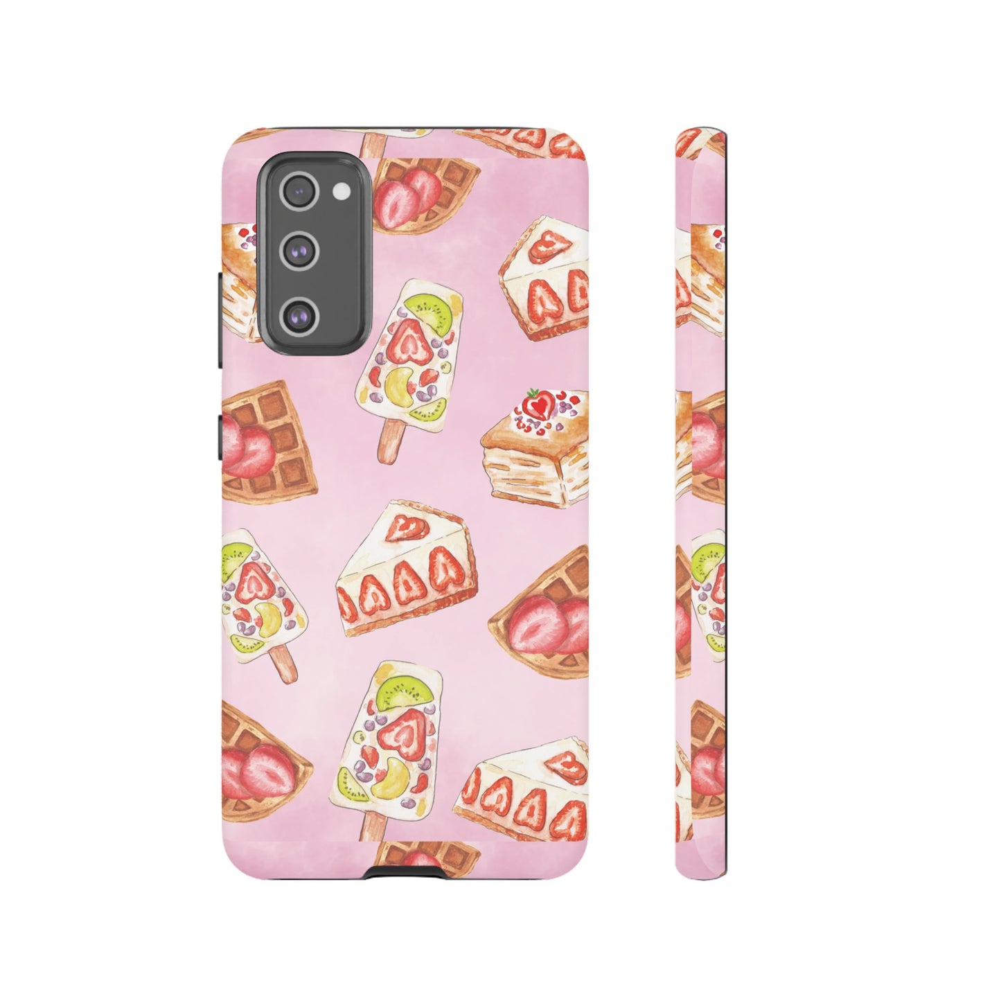 Assorted Dessert Wallpaper Phone Case | iPhone 15 Plus/ Pro, 14, 13, 12| Google Pixel 7, Pro, 5| Samsung Galaxy S23 All Major Phone Models