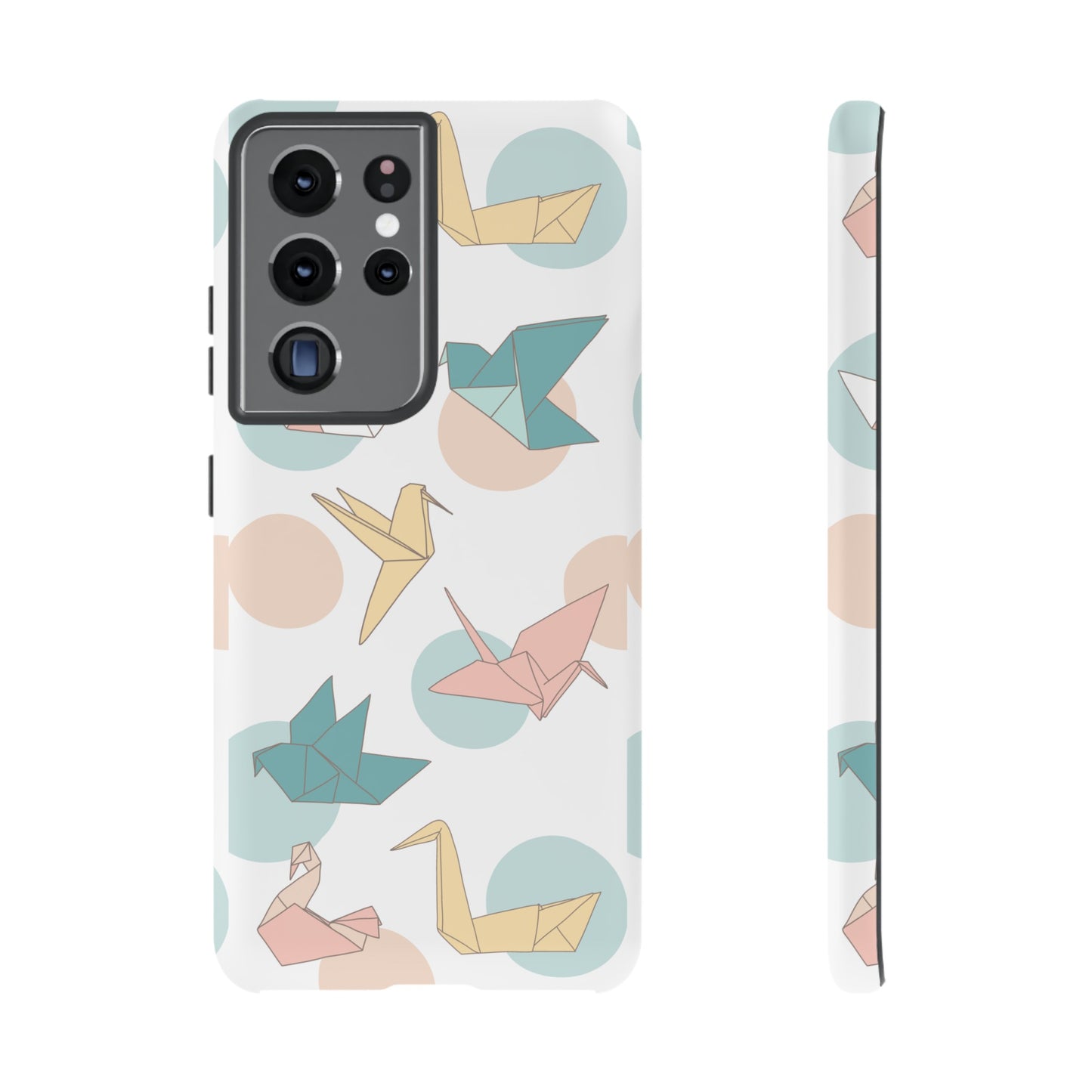 Origami Wallpaper Phone Case | iPhone 15 Plus/ Pro, 14, 13, 12| Google Pixel 7, Pro, 5| Samsung Galaxy S23 All Major Phone Models