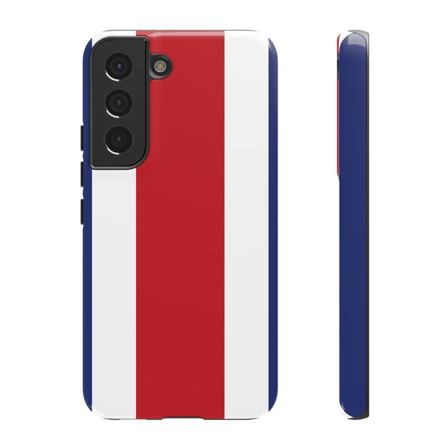 Costa Rica Flag Phone Case | iPhone 15 Plus/ Pro, 14, 13, 12| Google Pixel 7, Pro, 5| Samsung Galaxy S23 All Major Phone Models