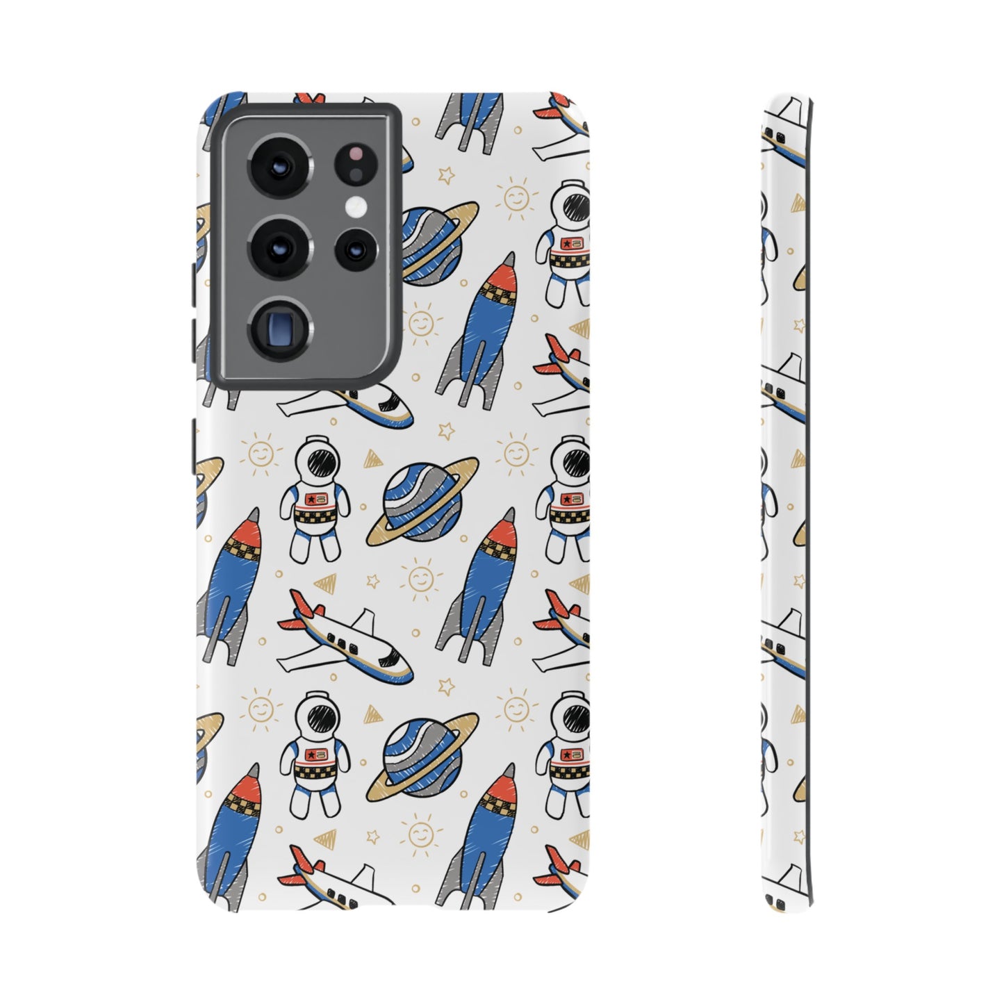 Kids Space Wallpaper Phone Case | iPhone 15 Plus/ Pro, 14, 13, 12| Google Pixel 7, Pro, 5| Samsung Galaxy S23 All Major Phone Models