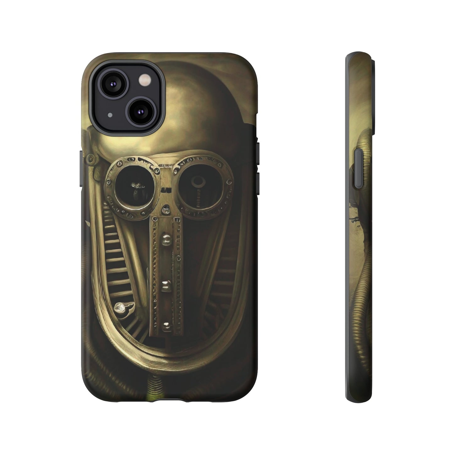 Sci-Fi Helmet Wallpaper Phone Case | iPhone 15 Plus/ Pro, 14, 13, 12| Google Pixel 7, Pro, 5| Samsung Galaxy S23 All Major Phone Models