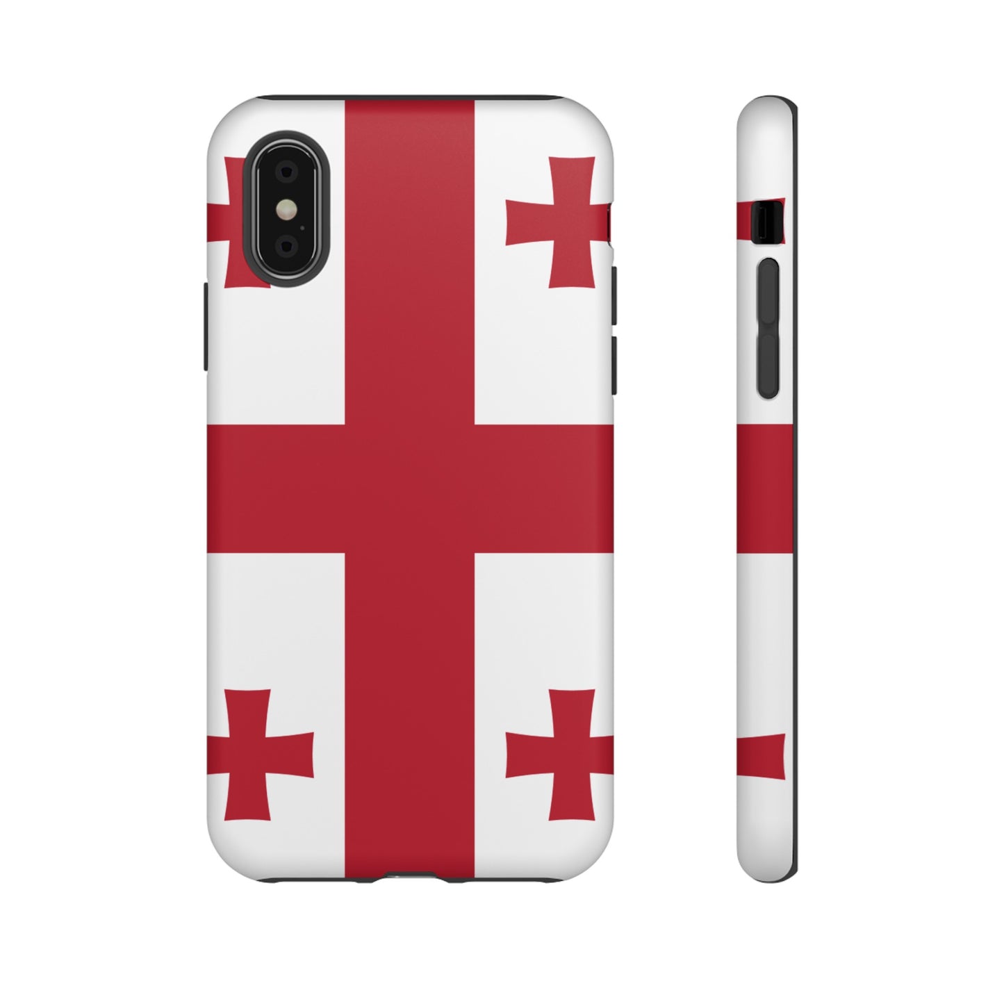 Georgia Flag Phone Case | iPhone 15 Plus/ Pro, 14, 13, 12| Google Pixel 7, Pro, 5| Samsung Galaxy S23 All Major Phone Models