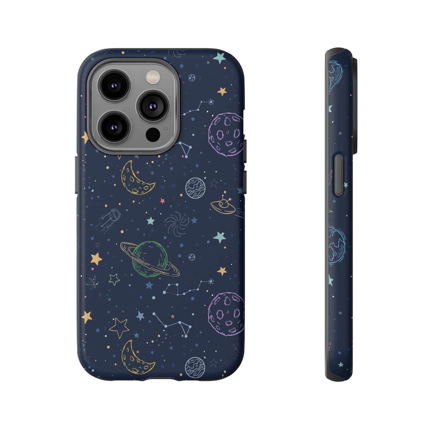 Space Galaxy Wallpaper Phone Case | iPhone 15 Plus/ Pro, 14, 13, 12| Google Pixel 7, Pro, 5| Samsung Galaxy S23 All Major Phone Models