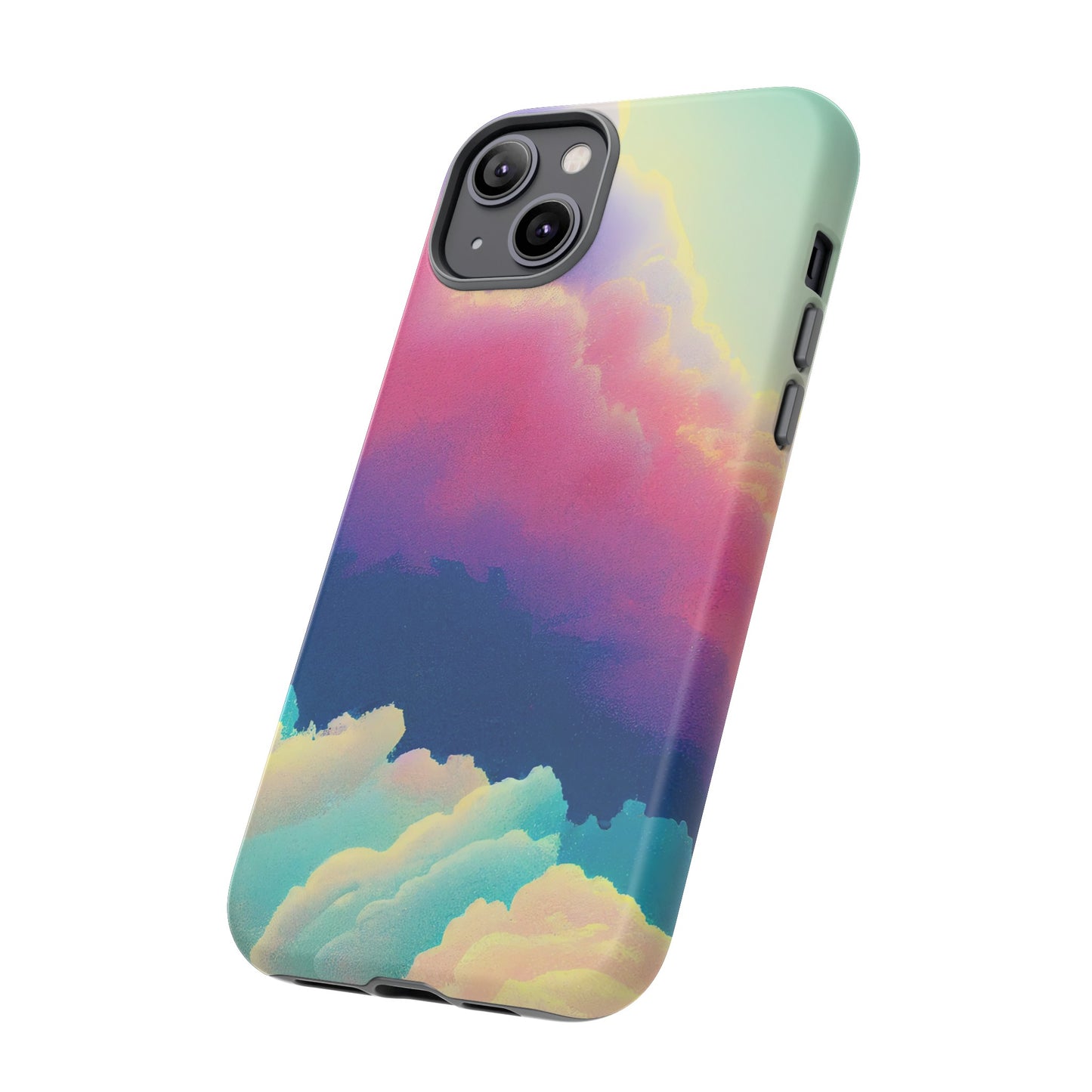 Colourful Clouds Wallpaper Phone Case | iPhone 15 Plus/ Pro, 14, 13, 12| Google Pixel 7, Pro, 5| Samsung Galaxy S23 All Major Phone Models