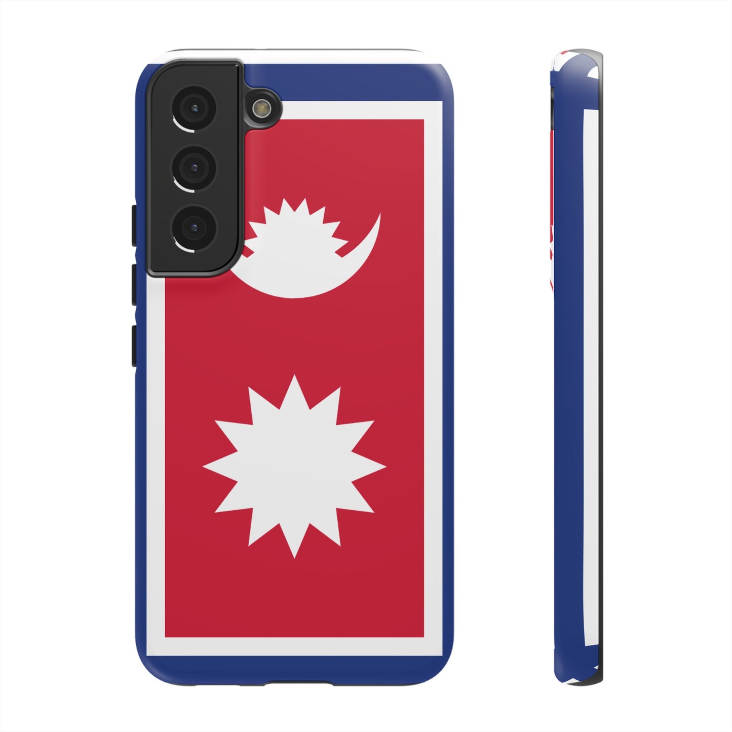 Nepal Flag Phone Case | iPhone 15 Plus/ Pro, 14, 13, 12| Google Pixel 7, Pro, 5| Samsung Galaxy S23 All Major Phone Models