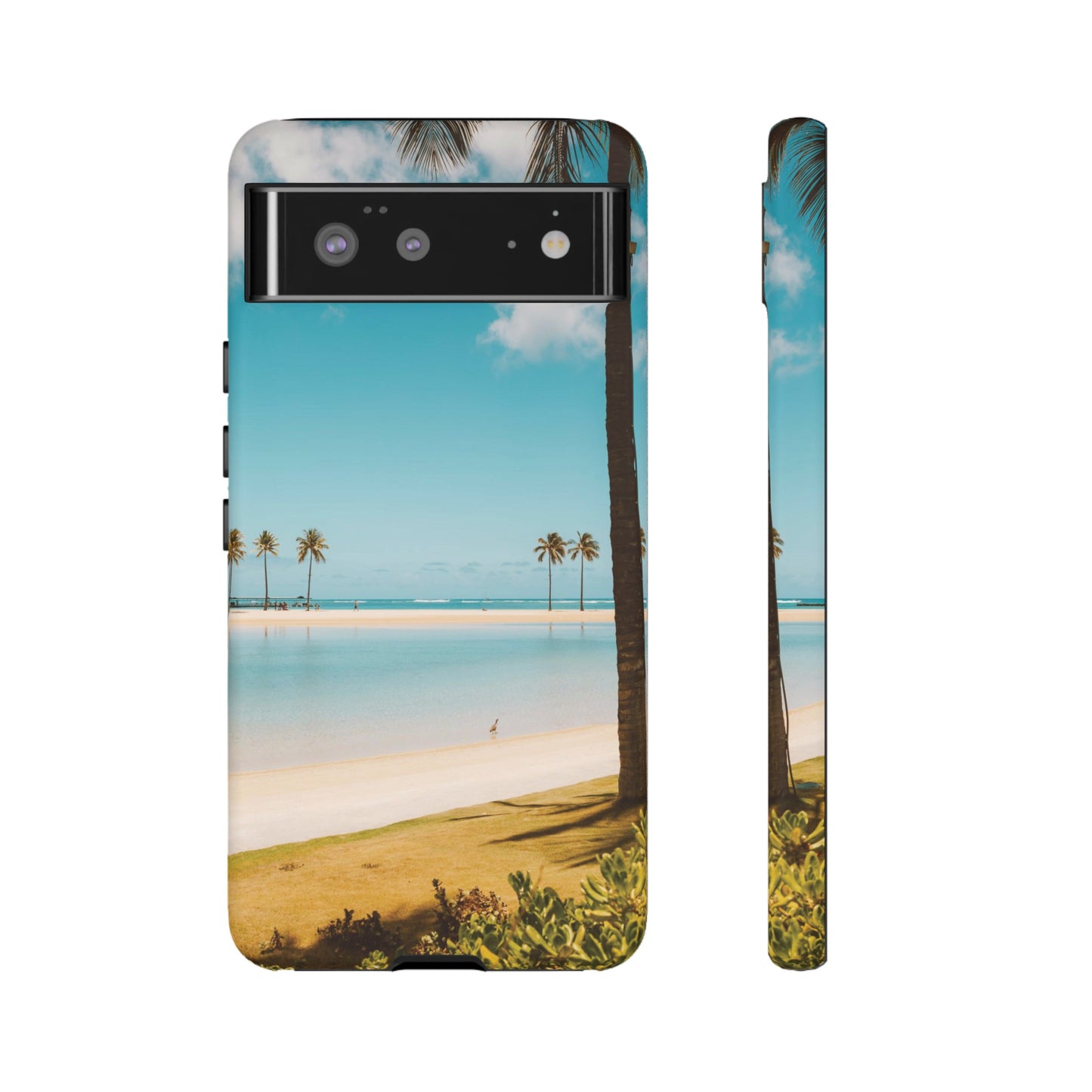 Beach Getaway Wallpaper Phone Case | iPhone 15 Plus/ Pro, 14, 13, 12| Google Pixel 7, Pro, 5| Samsung Galaxy S23 All Major Phone Models