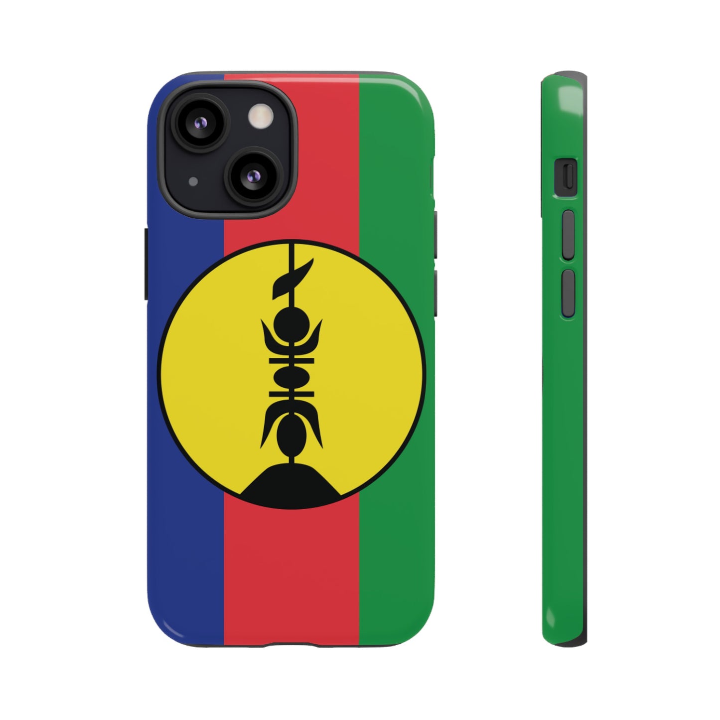 New Caledonia Flag Phone Case | iPhone 15 Plus/ Pro, 14, 13, 12| Google Pixel 7, Pro, 5| Samsung Galaxy S23 All Major Phone Models