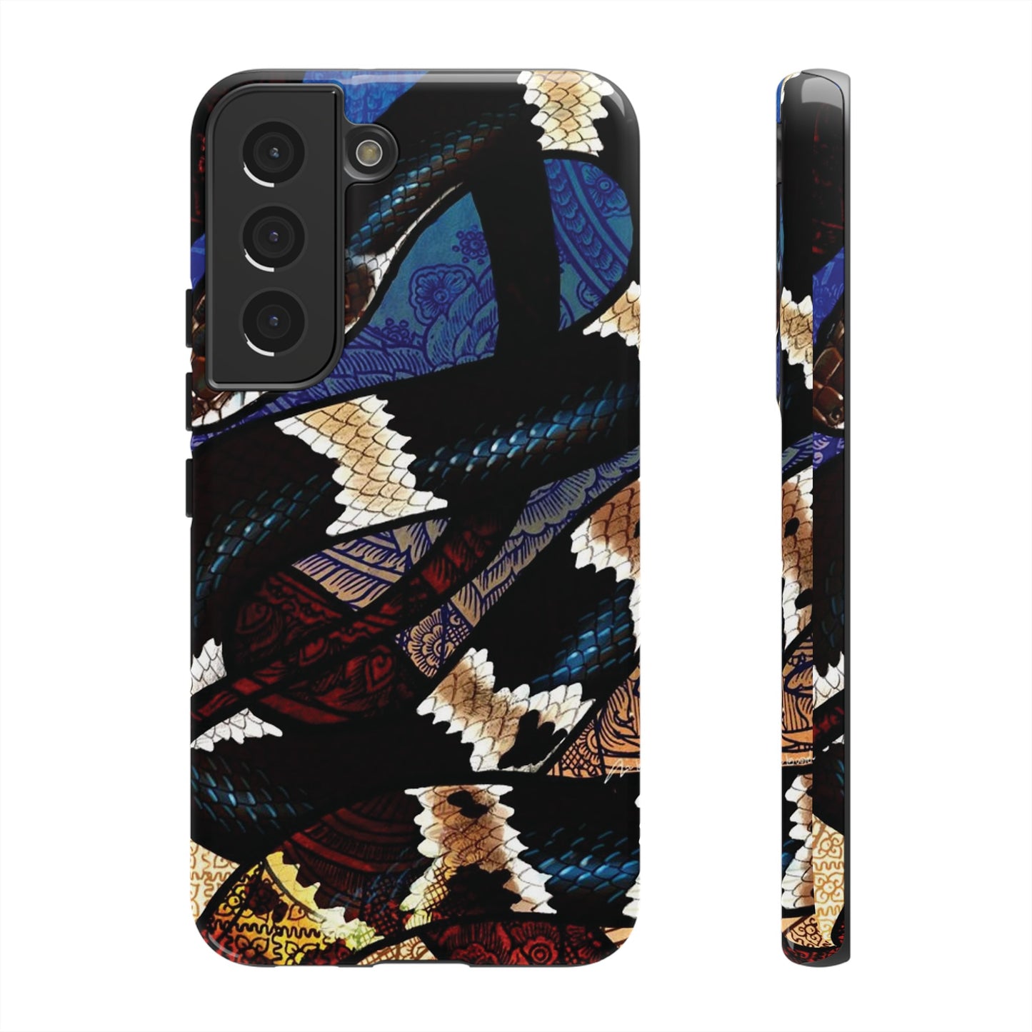 Snake Wallpaper Phone Case | iPhone 15 Plus/ Pro, 14, 13, 12| Google Pixel 7, Pro, 5| Samsung Galaxy S23 All Major Phone Models