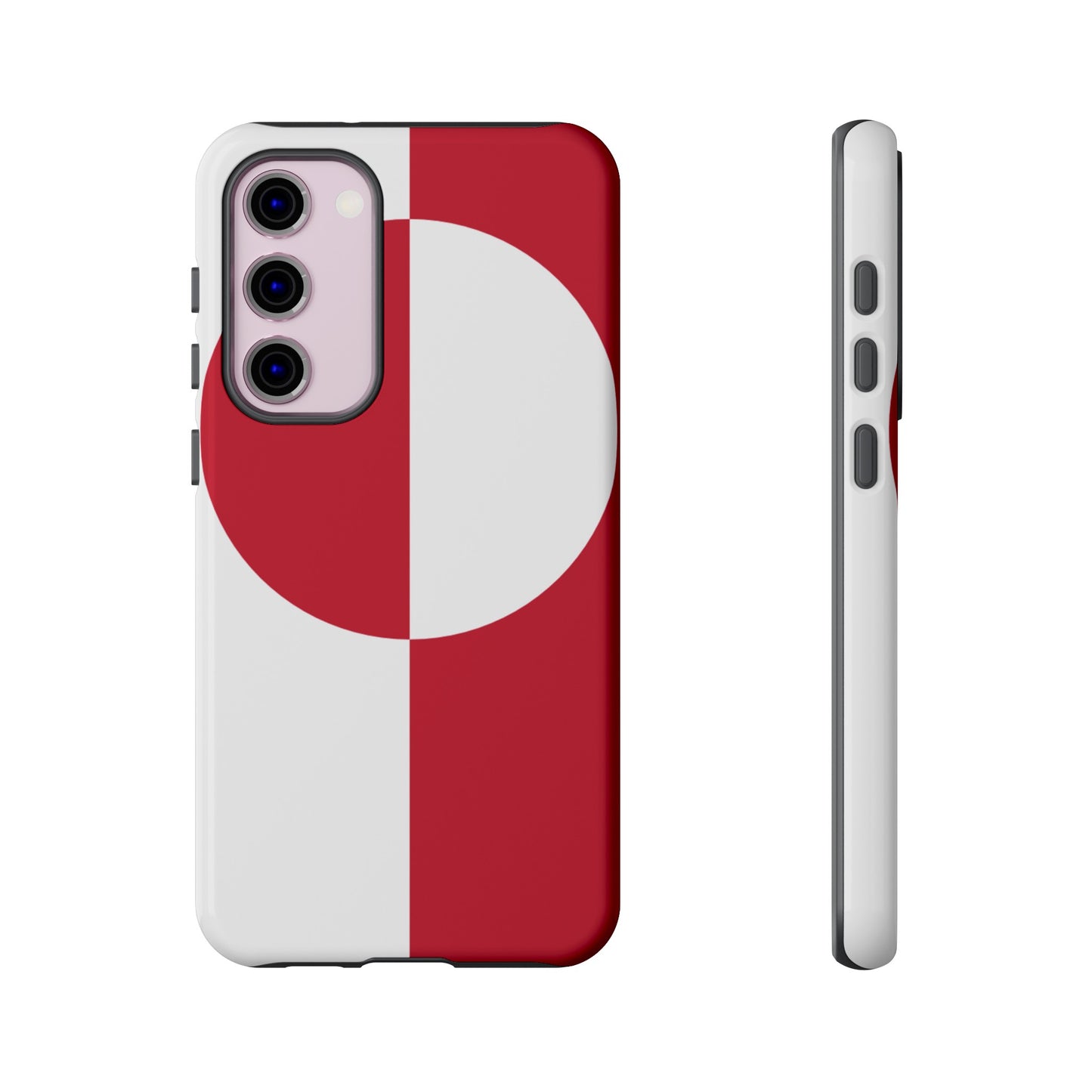 Greenland (Denmark) Flag Phone Case | iPhone 15 Plus/ Pro, 14, 13, 12| Google Pixel 7, Pro, 5| Samsung Galaxy S23 All Major Phone Models