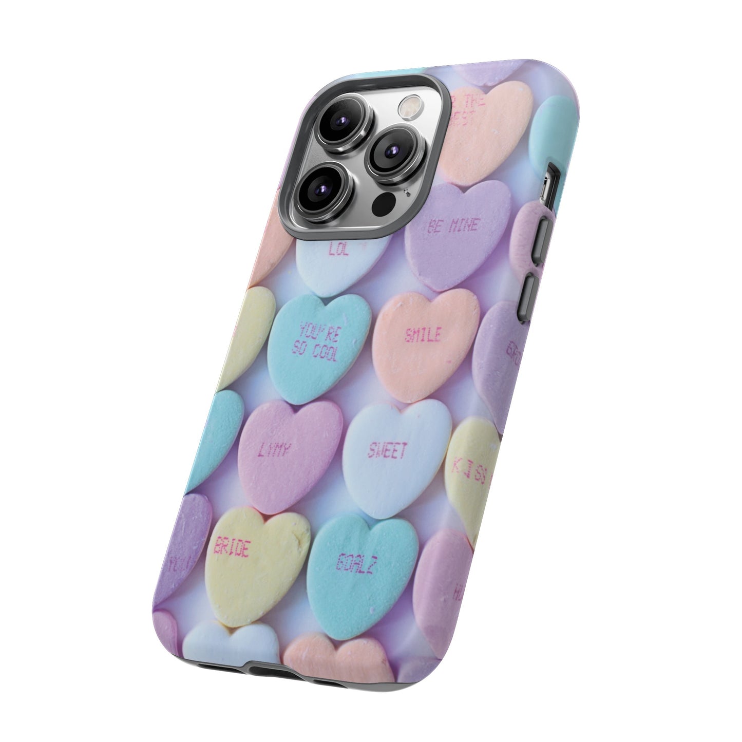 Hearts Valentine's Day Wallpaper Phone Case | iPhone 15 Plus/ Pro, 14, 13, 12| Google Pixel 7, Pro, 5| Samsung Galaxy S23 All Major Phone Models