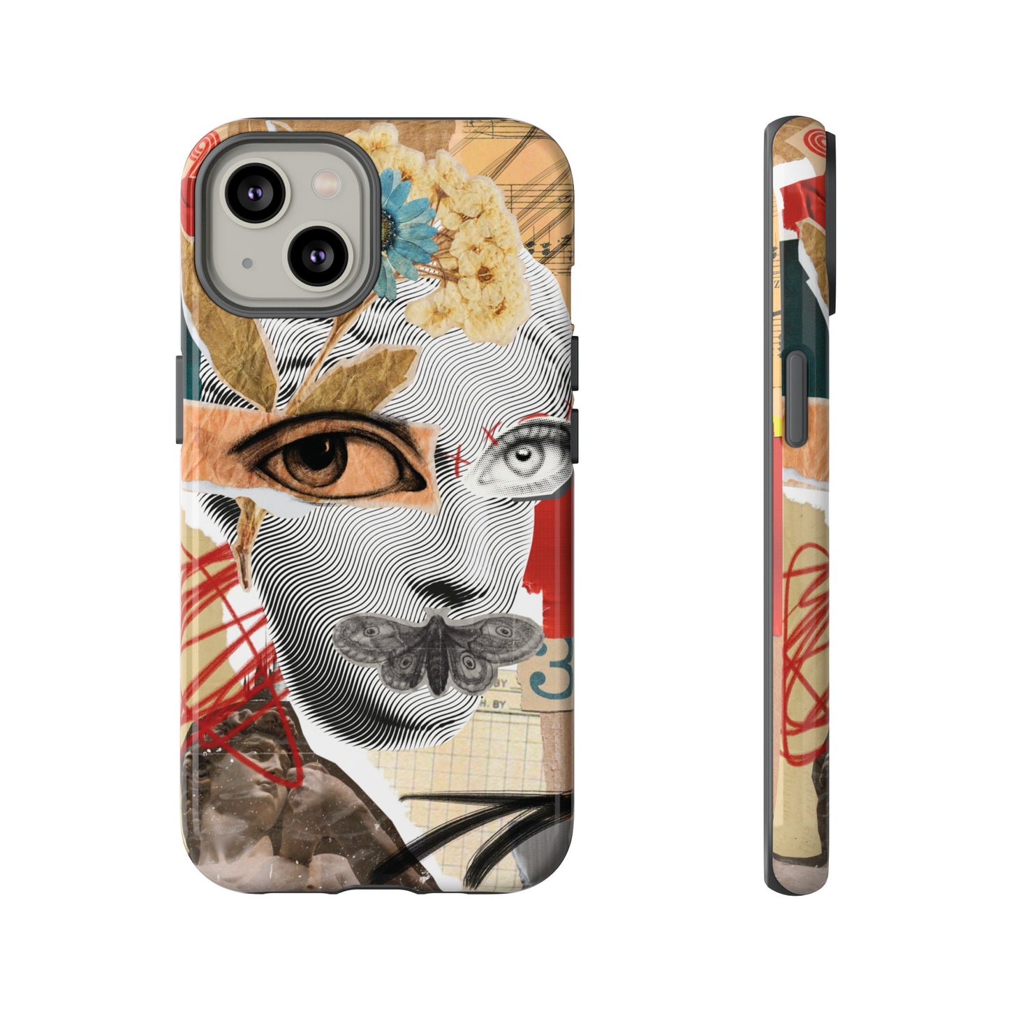 Woman Collage Wallpaper Phone Case | iPhone 15 Plus/ Pro, 14, 13, 12| Google Pixel 7, Pro, 5| Samsung Galaxy S23 All Major Phone Models