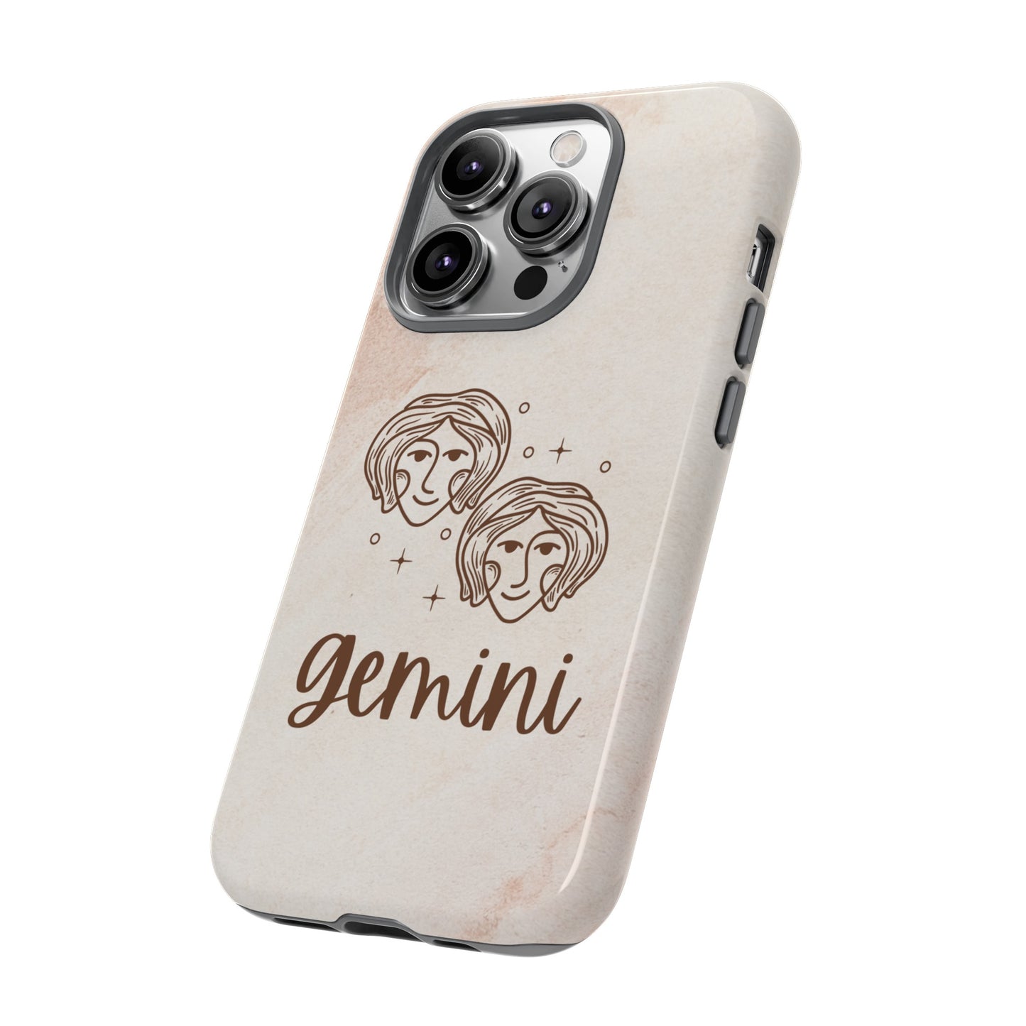 Gemini Wallpaper Phone Case | iPhone 15 Plus/ Pro, 14, 13, 12| Google Pixel 7, Pro, 5| Samsung Galaxy S23 All Major Phone Models