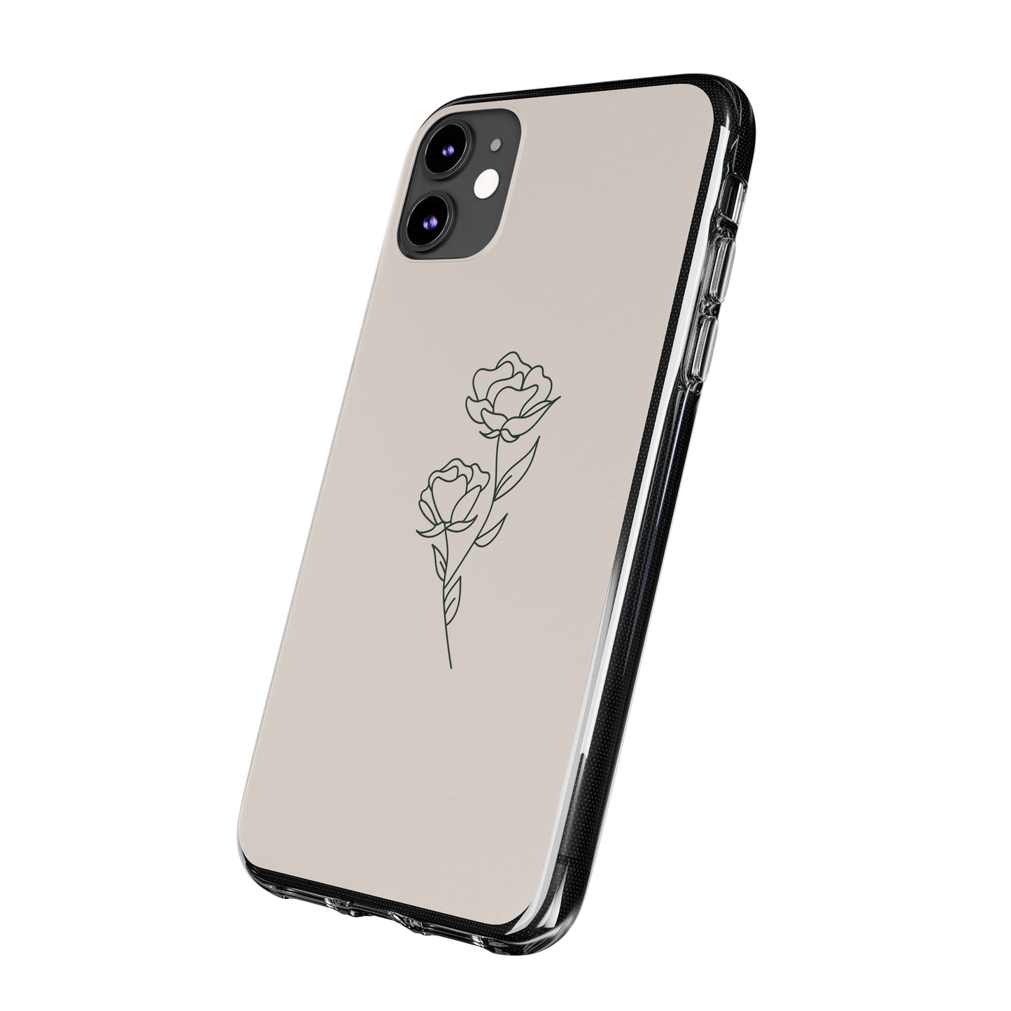 Simple Rose Phone Case | iPhone 15 Plus/ Pro, 14, 13, 12| Google Pixel 7, Pro, 5| Samsung Galaxy S23 All Major Phone Models