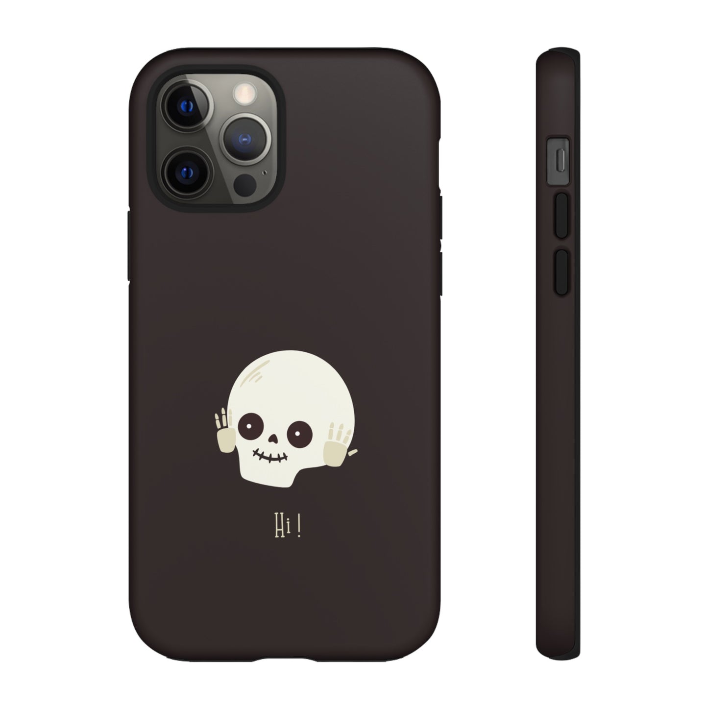 Hello Skull Phone Case | iPhone 15 Plus/ Pro, 14, 13, 12| Google Pixel 7, Pro, 5| Samsung Galaxy S23 All Major Phone Models