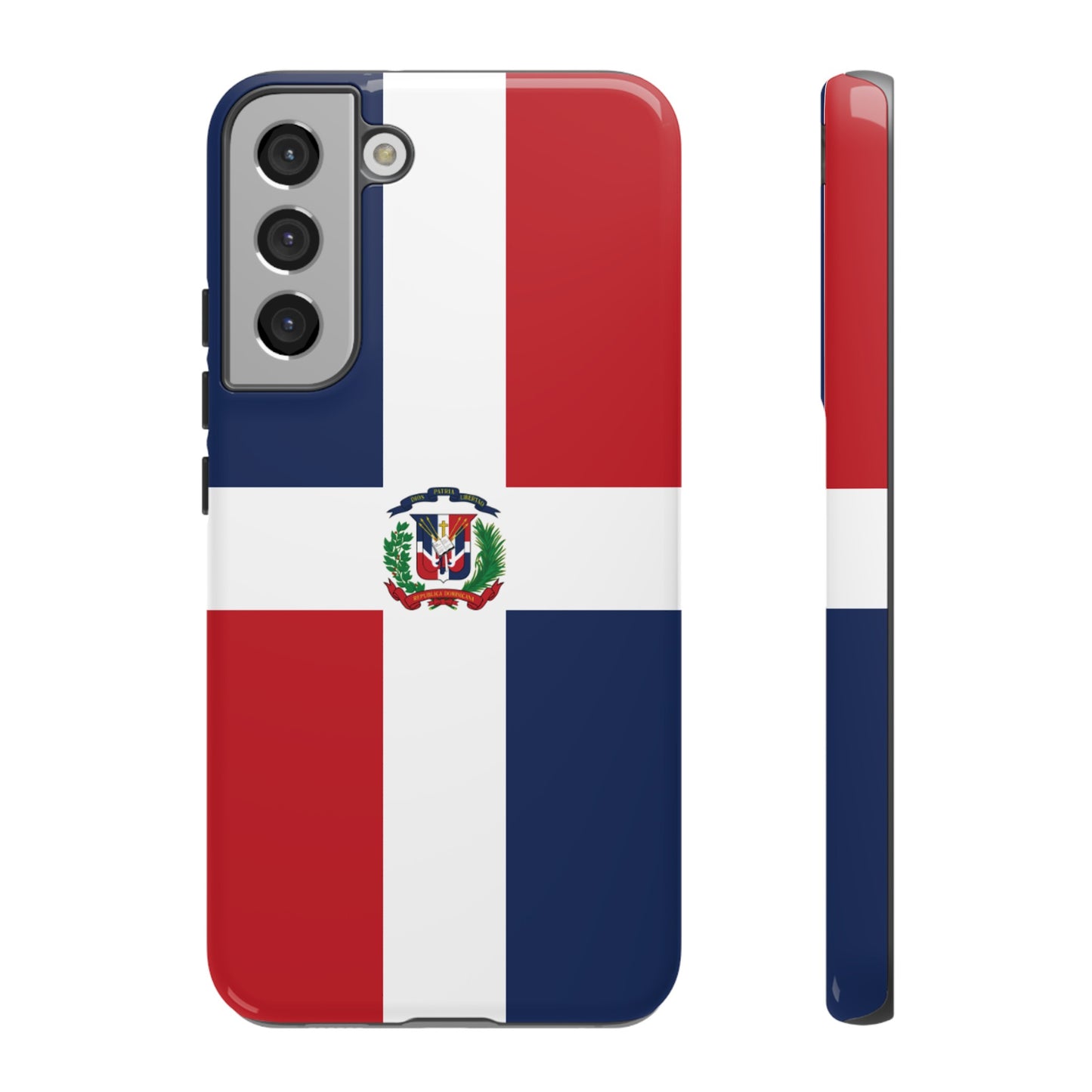 Dominican Republic Flag Phone Case | iPhone 15 Plus/ Pro, 14, 13, 12| Google Pixel 7, Pro, 5| Samsung Galaxy S23 All Major Phone Models