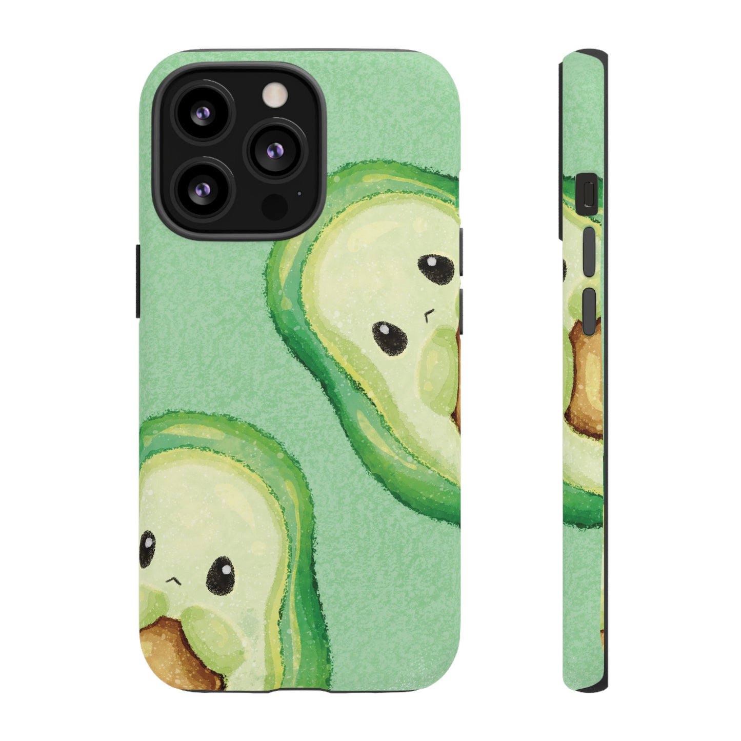 Avocado Friends Wallpaper Phone Case | iPhone 15 Plus/ Pro, 14, 13, 12| Google Pixel 7, Pro, 5| Samsung Galaxy S23 All Major Phone Models