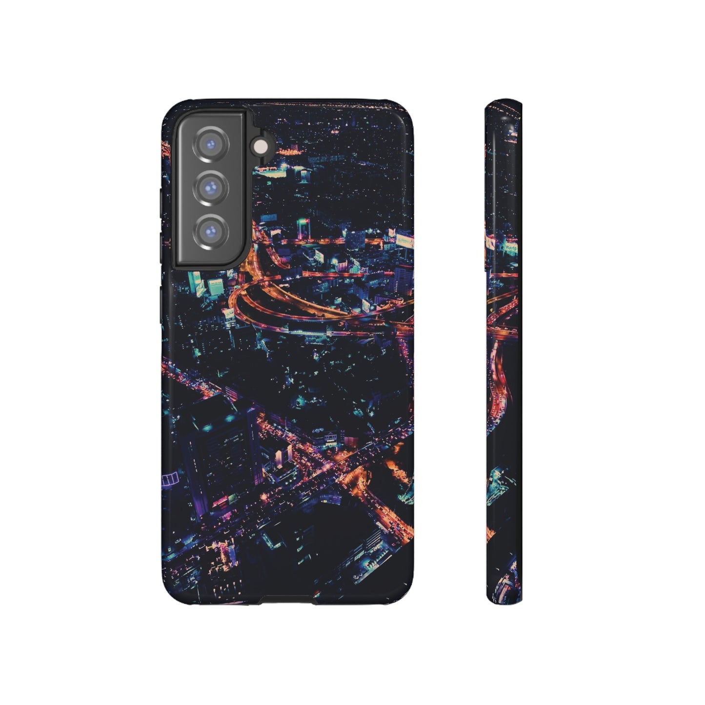 Busy City Wallpaper Phone Case | iPhone 15 Plus/ Pro, 14, 13, 12| Google Pixel 7, Pro, 5| Samsung Galaxy S23 All Major Phone Models