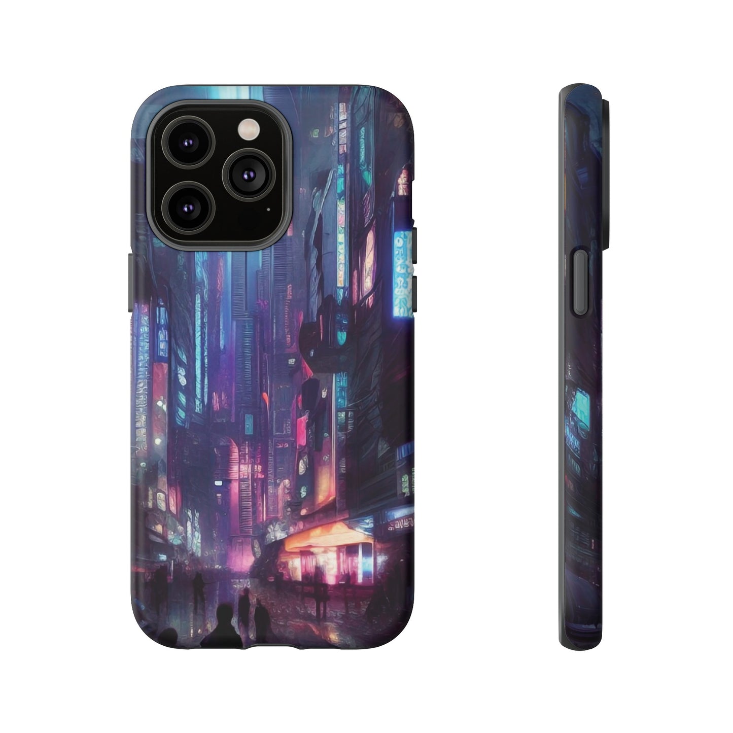 Futuristic Sci-Fi City Wallpaper Phone Case | iPhone 15 Plus/ Pro, 14, 13, 12| Google Pixel 7, Pro, 5| Samsung Galaxy S23 All Major Phone Models