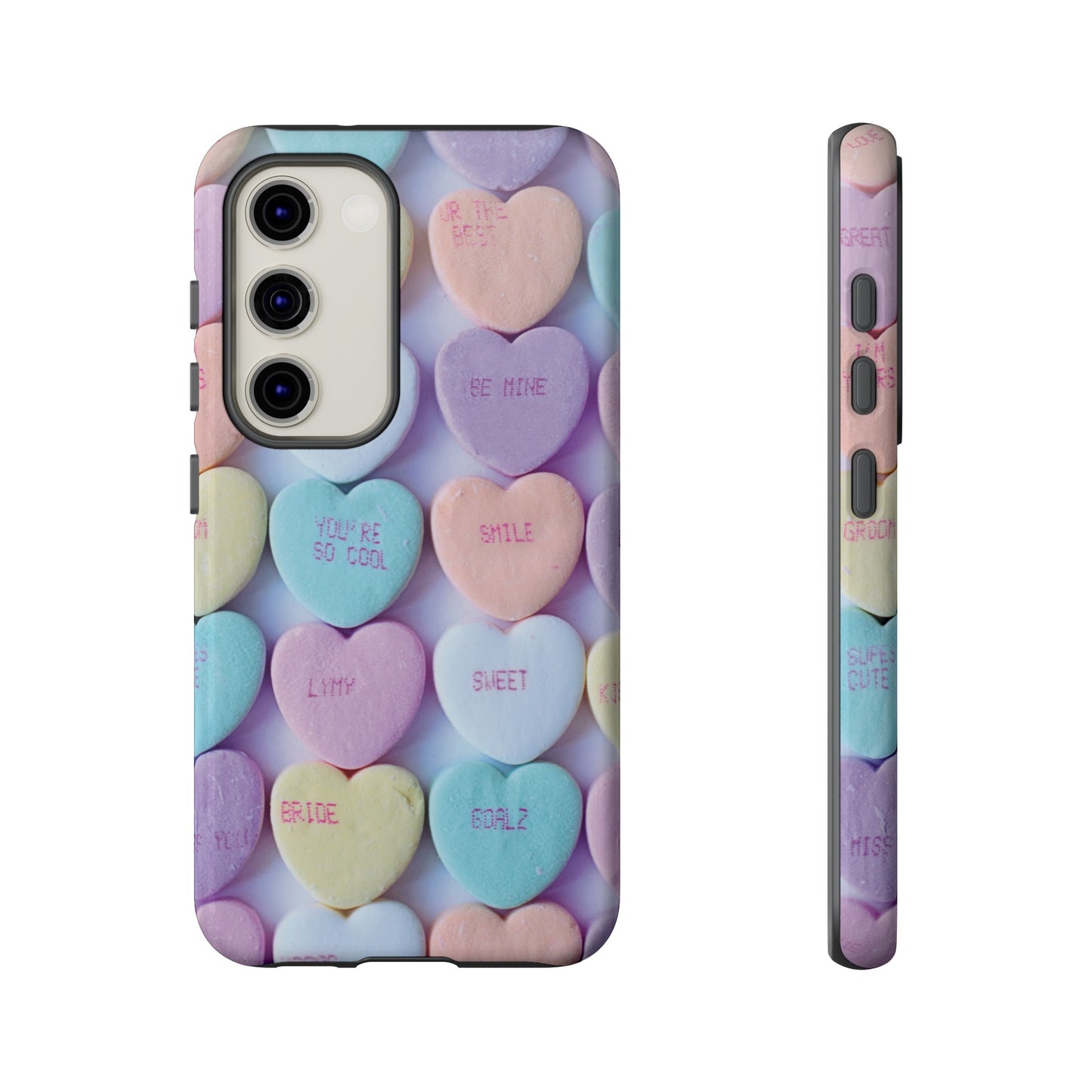 Hearts Valentine's Day Wallpaper Phone Case | iPhone 15 Plus/ Pro, 14, 13, 12| Google Pixel 7, Pro, 5| Samsung Galaxy S23 All Major Phone Models