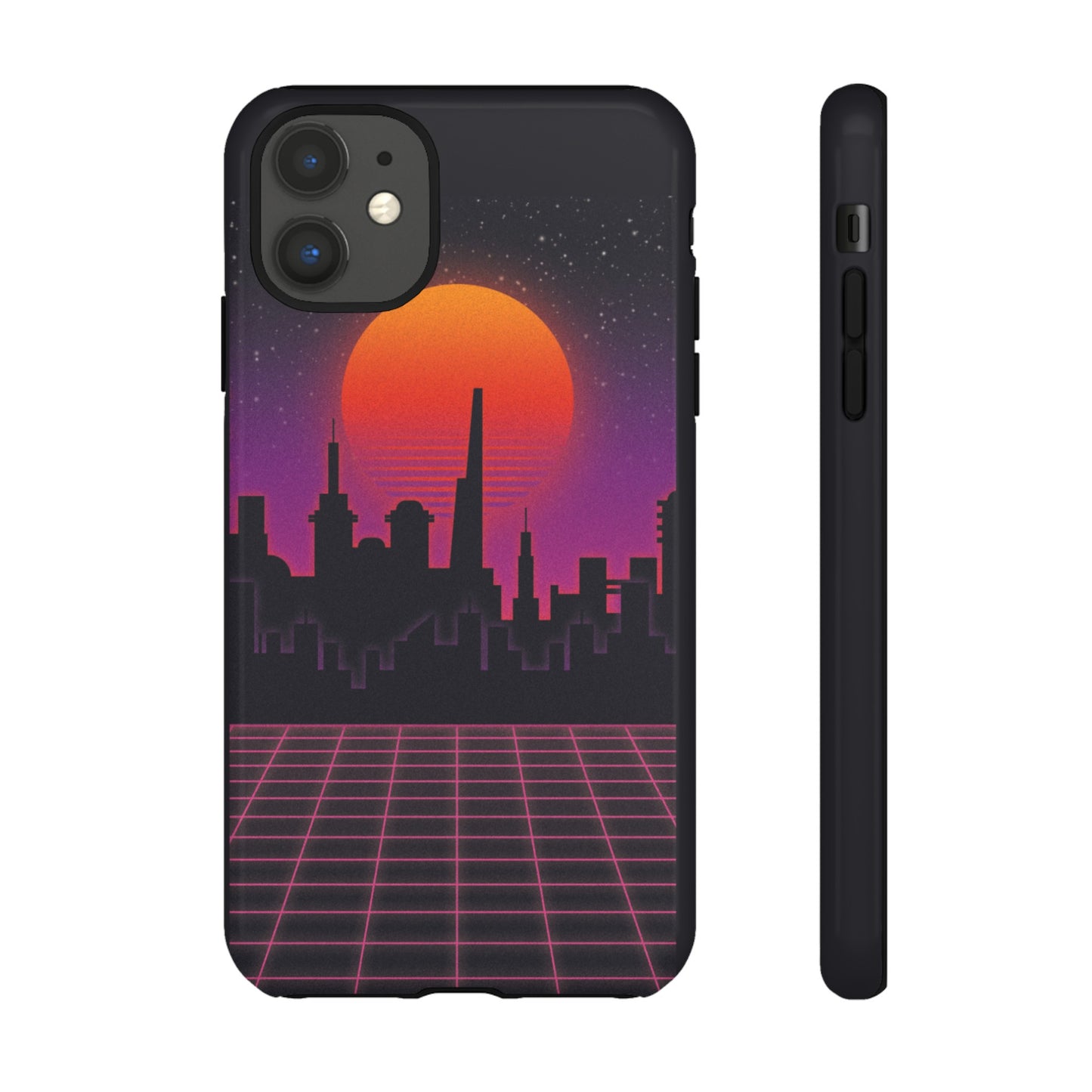 Retro City Phone Case | iPhone 15 Plus/ Pro, 14, 13, 12| Google Pixel 7, Pro, 5| Samsung Galaxy S23 All Major Phone Models