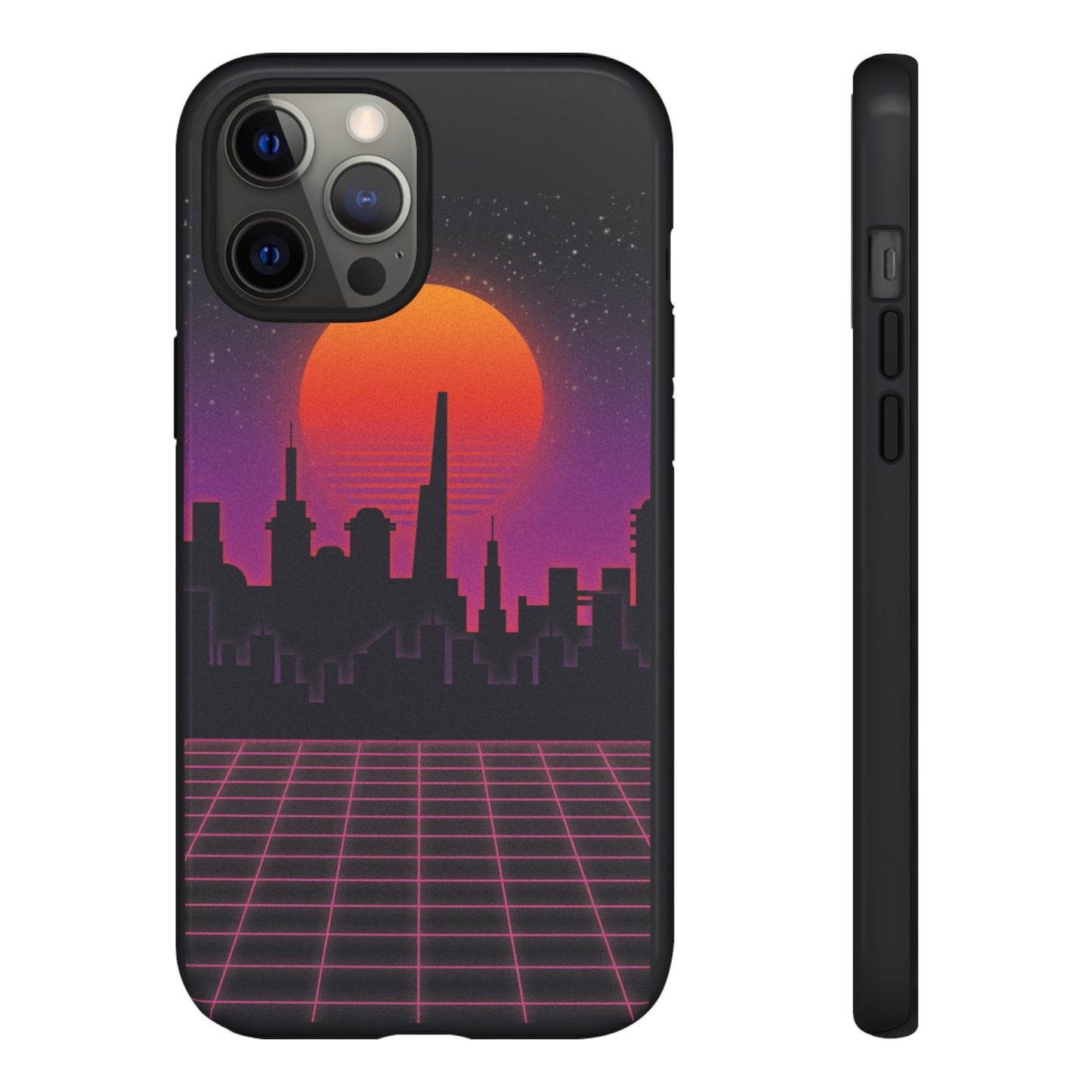 Retro City Phone Case | iPhone 15 Plus/ Pro, 14, 13, 12| Google Pixel 7, Pro, 5| Samsung Galaxy S23 All Major Phone Models