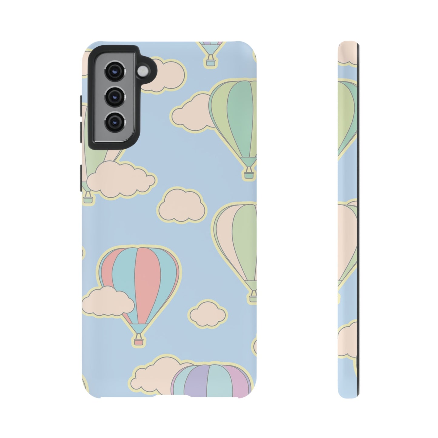 Hot Air Balloon Wallpaper Phone Case | iPhone 15 Plus/ Pro, 14, 13, 12| Google Pixel 7, Pro, 5| Samsung Galaxy S23 All Major Phone Models