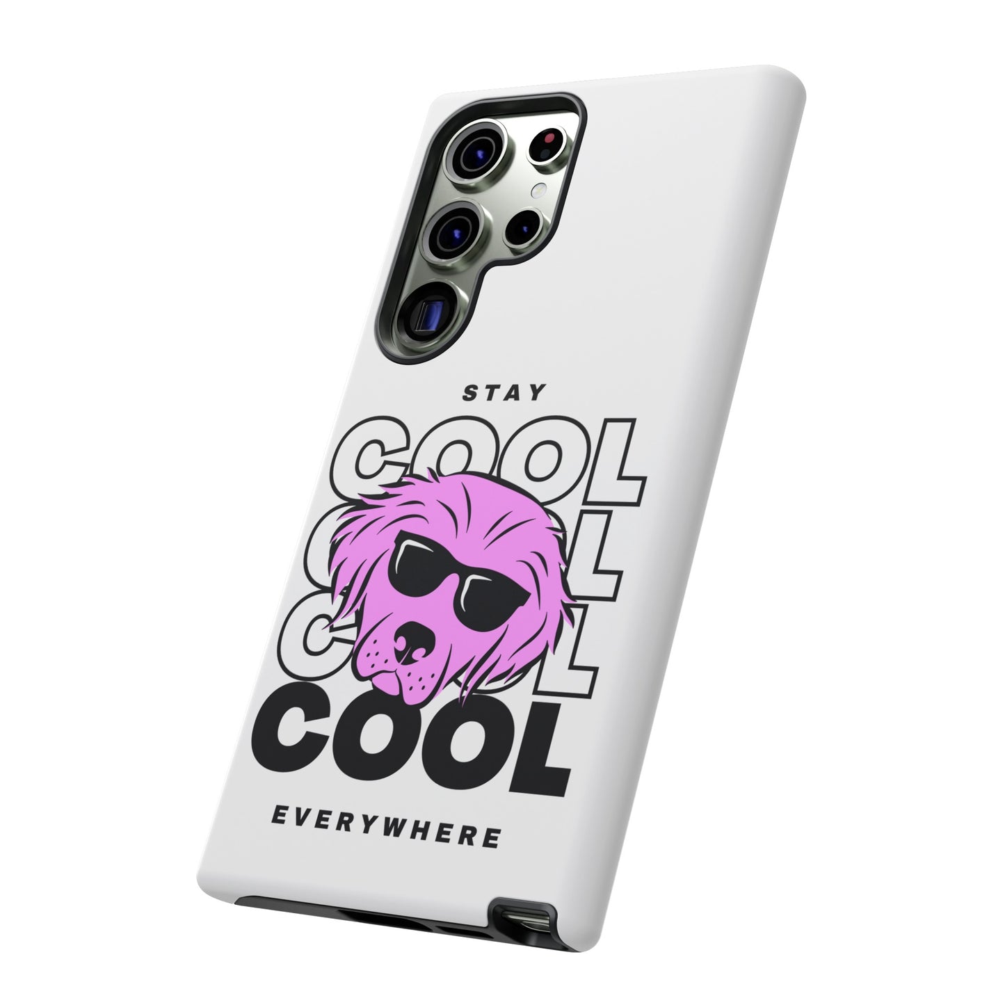 Stay Cool Phone Case | iPhone 15 Plus/ Pro, 14, 13, 12| Google Pixel 7, Pro, 5| Samsung Galaxy S23 All Major Phone Models