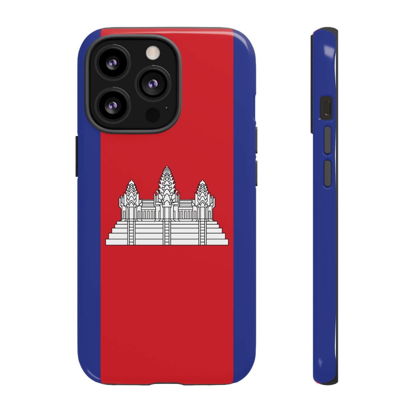 Cambodia Flag Phone Case | iPhone 15 Plus/ Pro, 14, 13, 12| Google Pixel 7, Pro, 5| Samsung Galaxy S23 All Major Phone Models