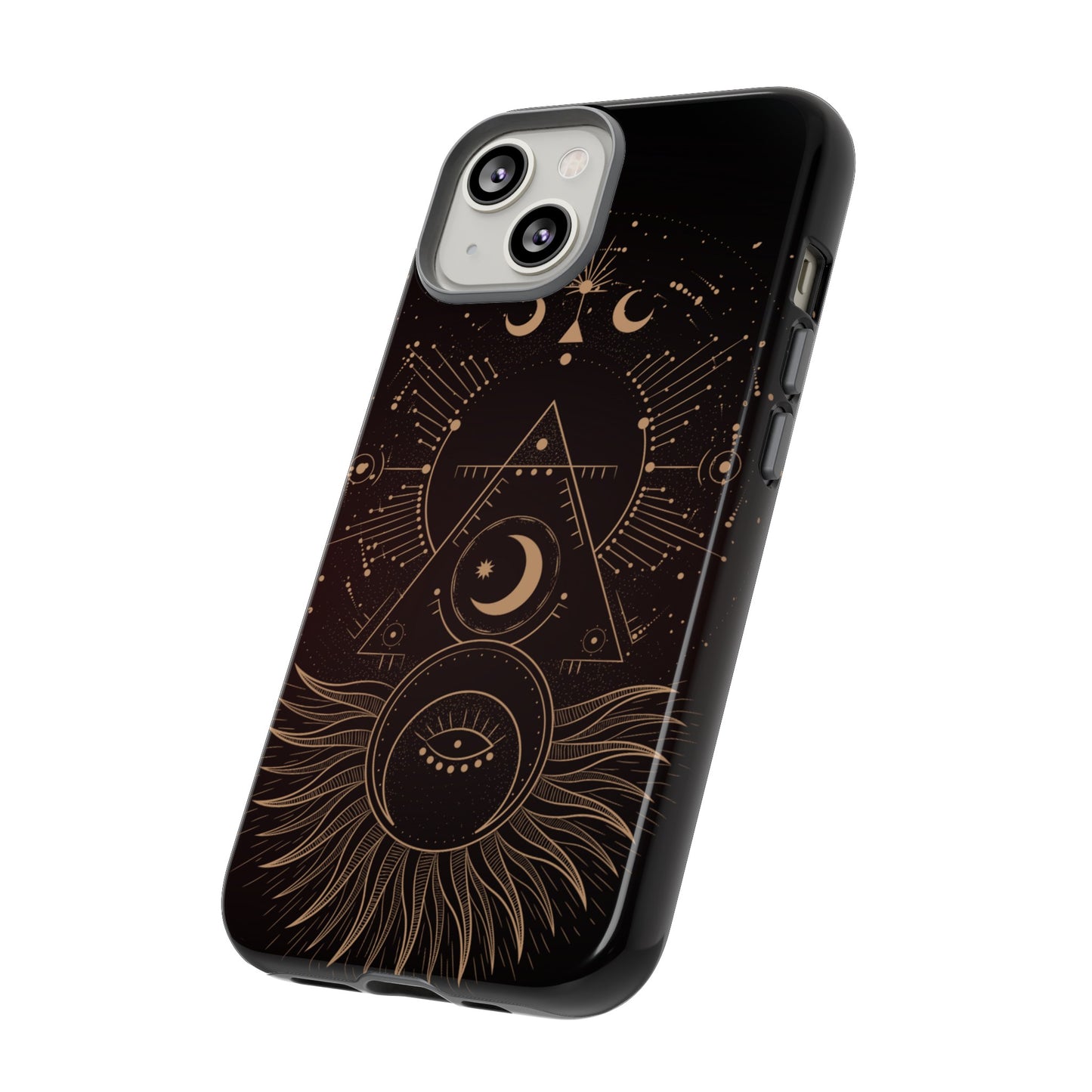 Cosmic Geometry Phone Case | iPhone 15 Plus/ Pro, 14, 13, 12| Google Pixel 7, Pro, 5| Samsung Galaxy S23 All Major Phone Models