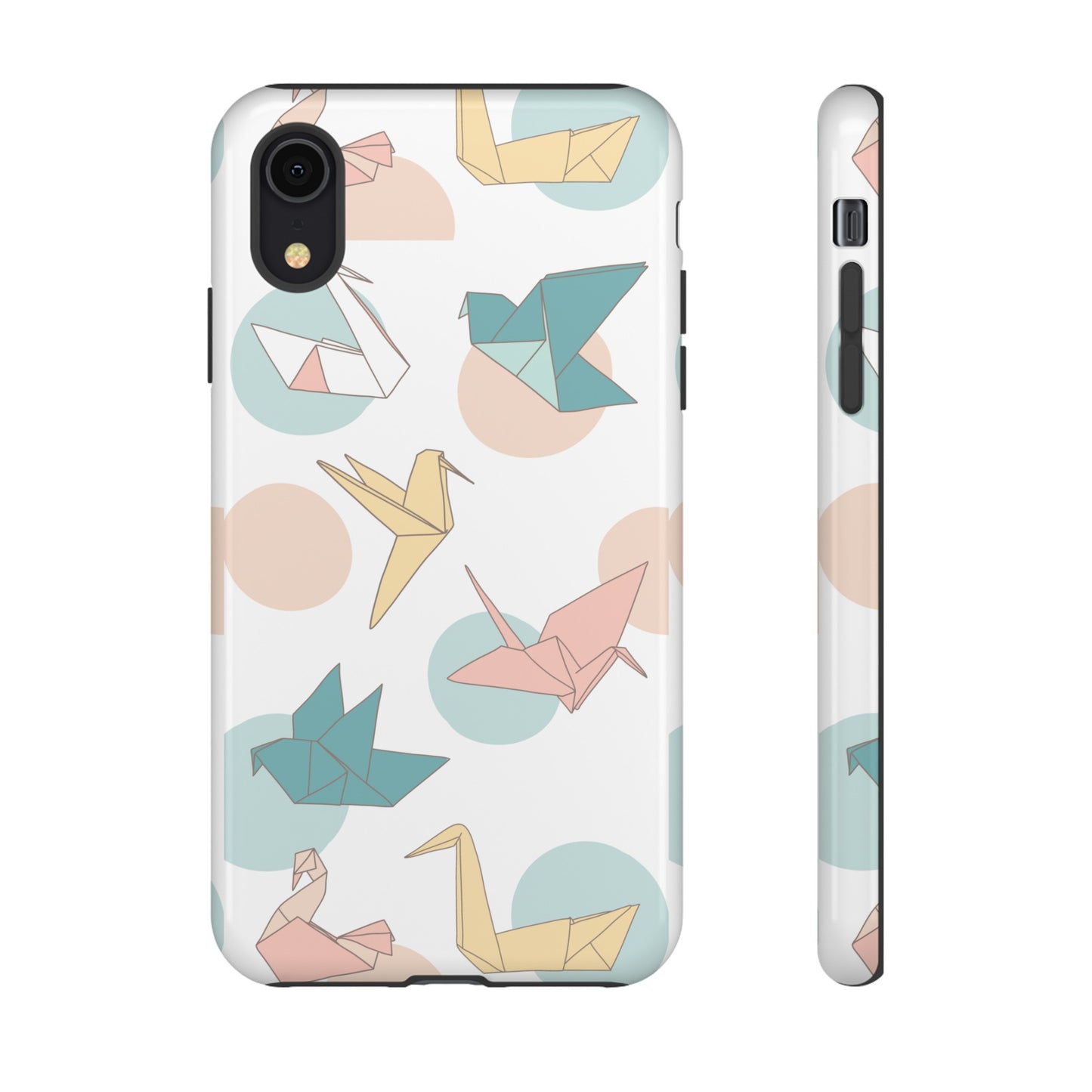 Origami Wallpaper Phone Case | iPhone 15 Plus/ Pro, 14, 13, 12| Google Pixel 7, Pro, 5| Samsung Galaxy S23 All Major Phone Models