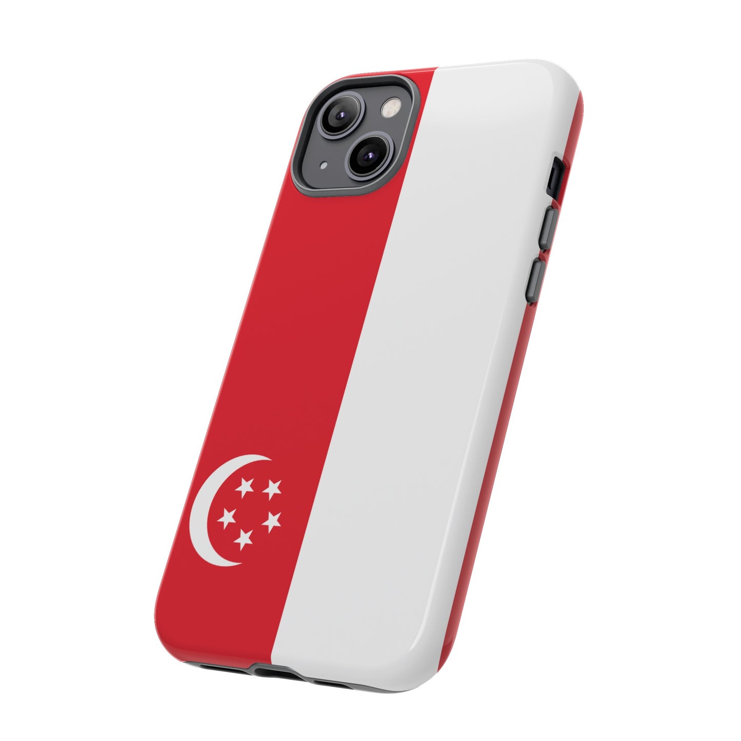 Singapore Flag Phone Case | iPhone 15 Plus/ Pro, 14, 13, 12| Google Pixel 7, Pro, 5| Samsung Galaxy S23 All Major Phone Models