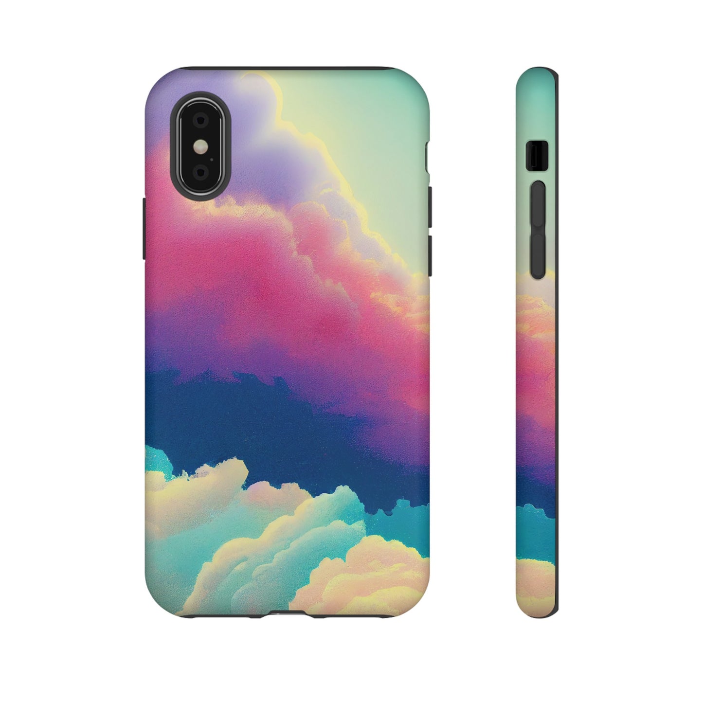 Colourful Clouds Wallpaper Phone Case | iPhone 15 Plus/ Pro, 14, 13, 12| Google Pixel 7, Pro, 5| Samsung Galaxy S23 All Major Phone Models